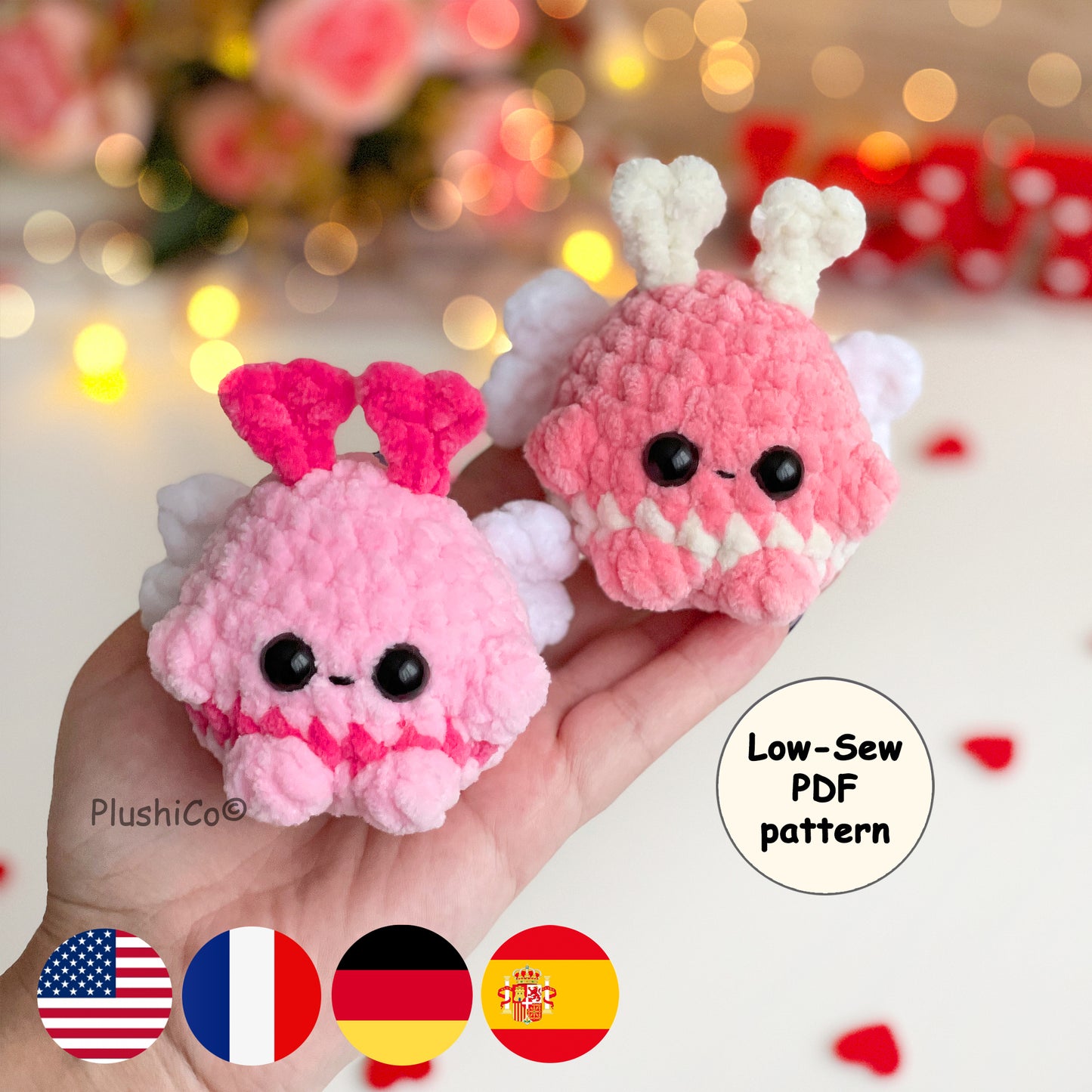 Love Bug Crochet Pattern - LOW SEW