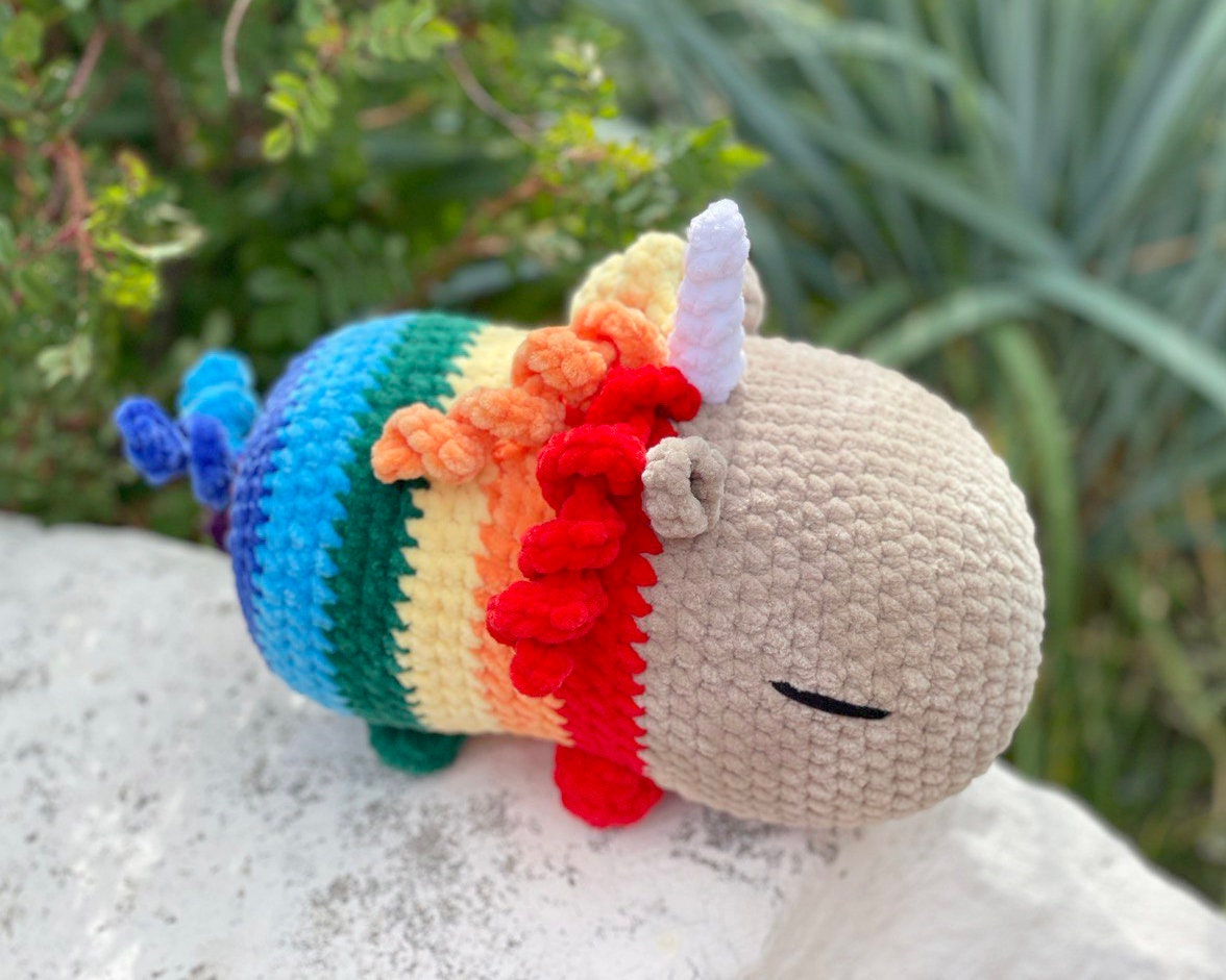 Capybara Unicorn CROCHET PATTERN