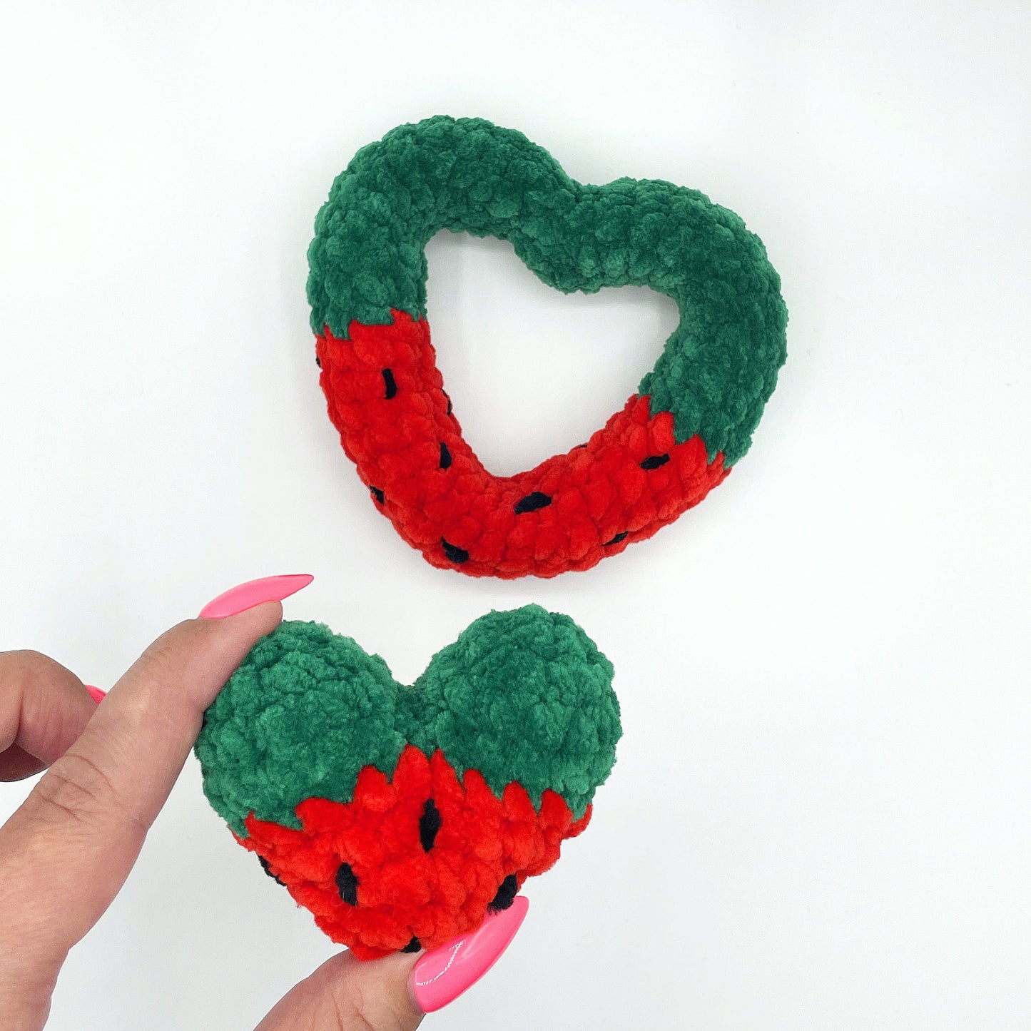 Matching Hearts CROCHET PATTERN - Low Sew
