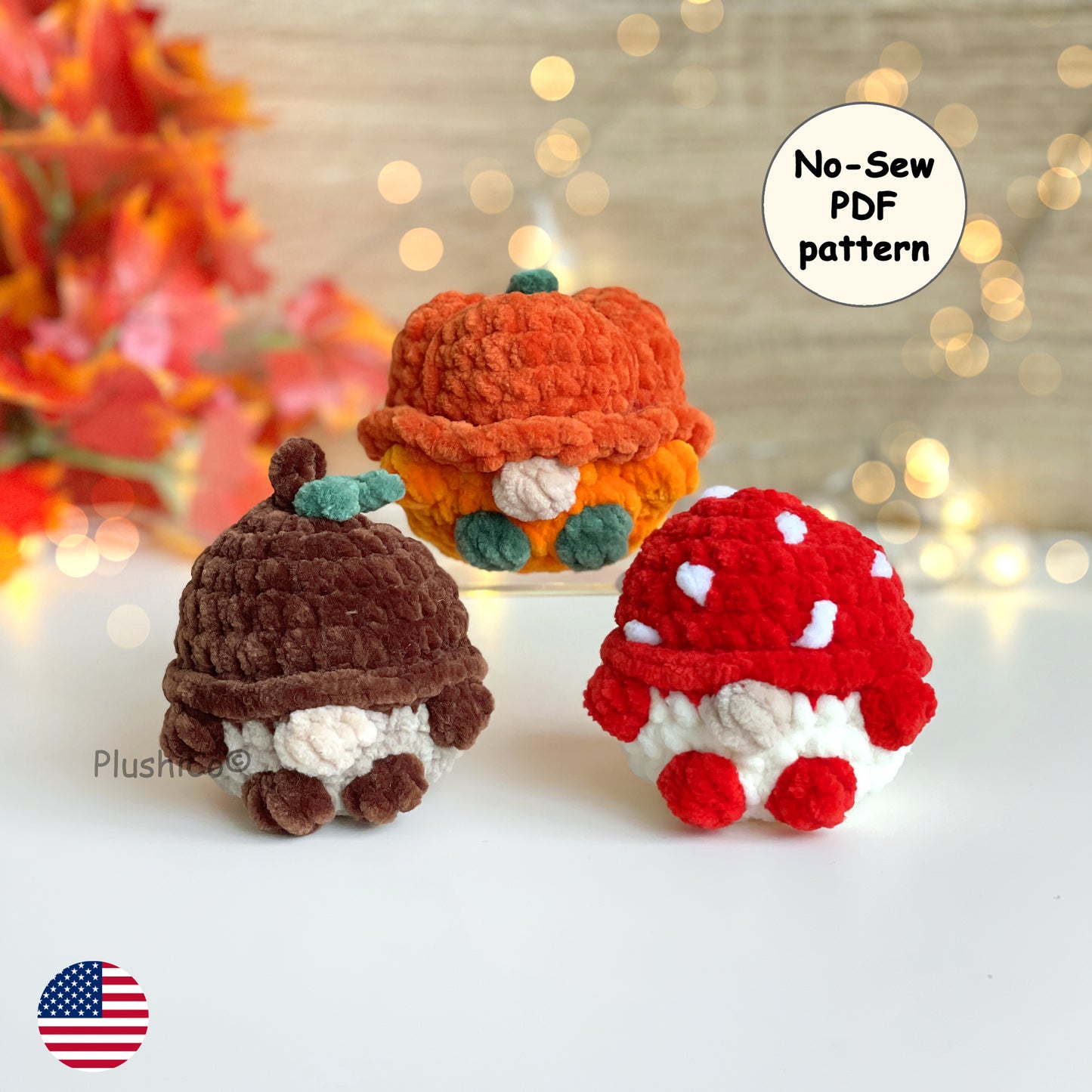 Fall Gnomes - No Sew