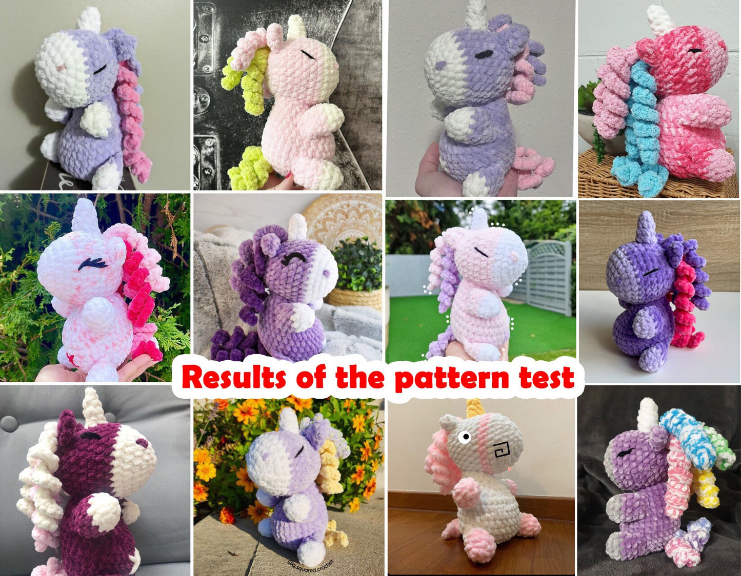 Unicorn Crochet Pattern