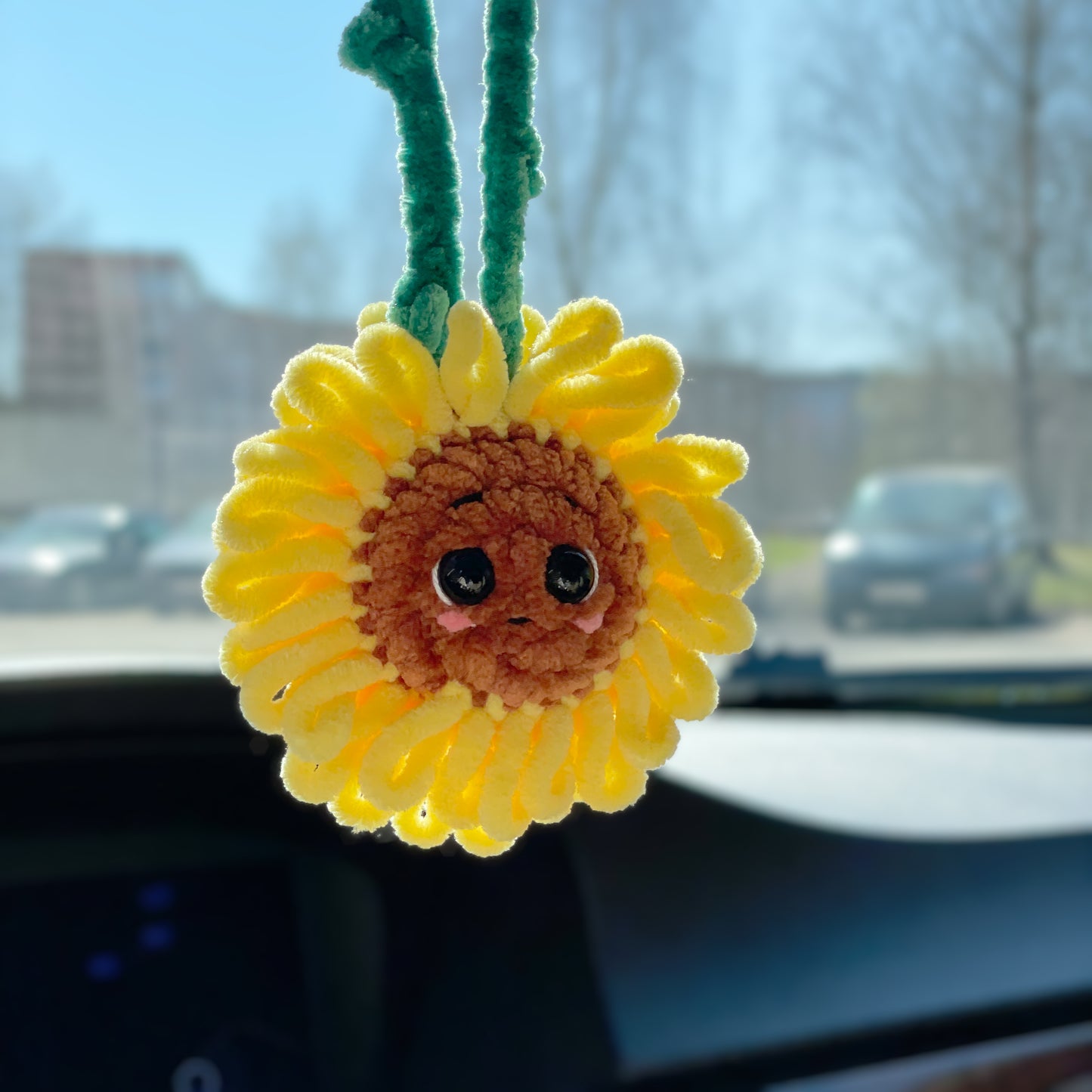 Crochet Sunflower Pattern - NO SEW