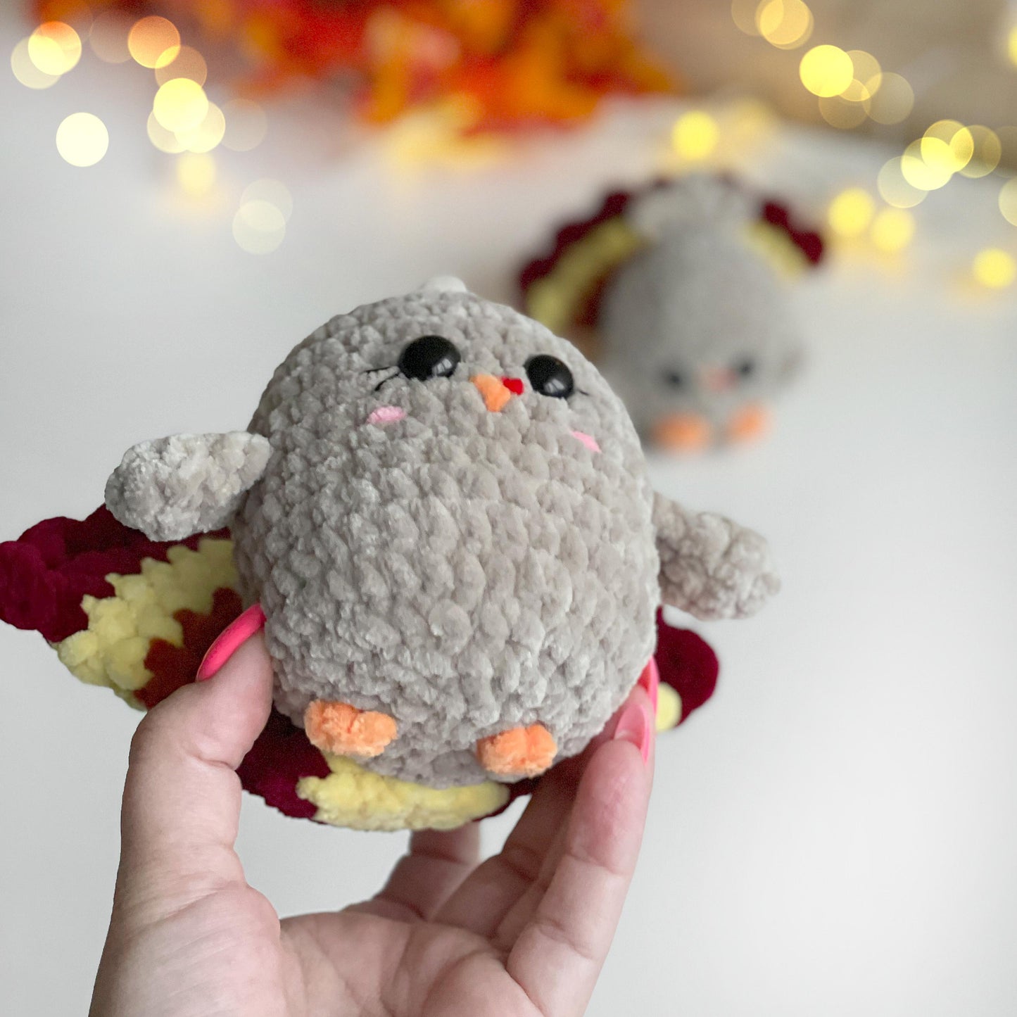 Turkey Crochet PATTERN 2-in-1 - Low Sew