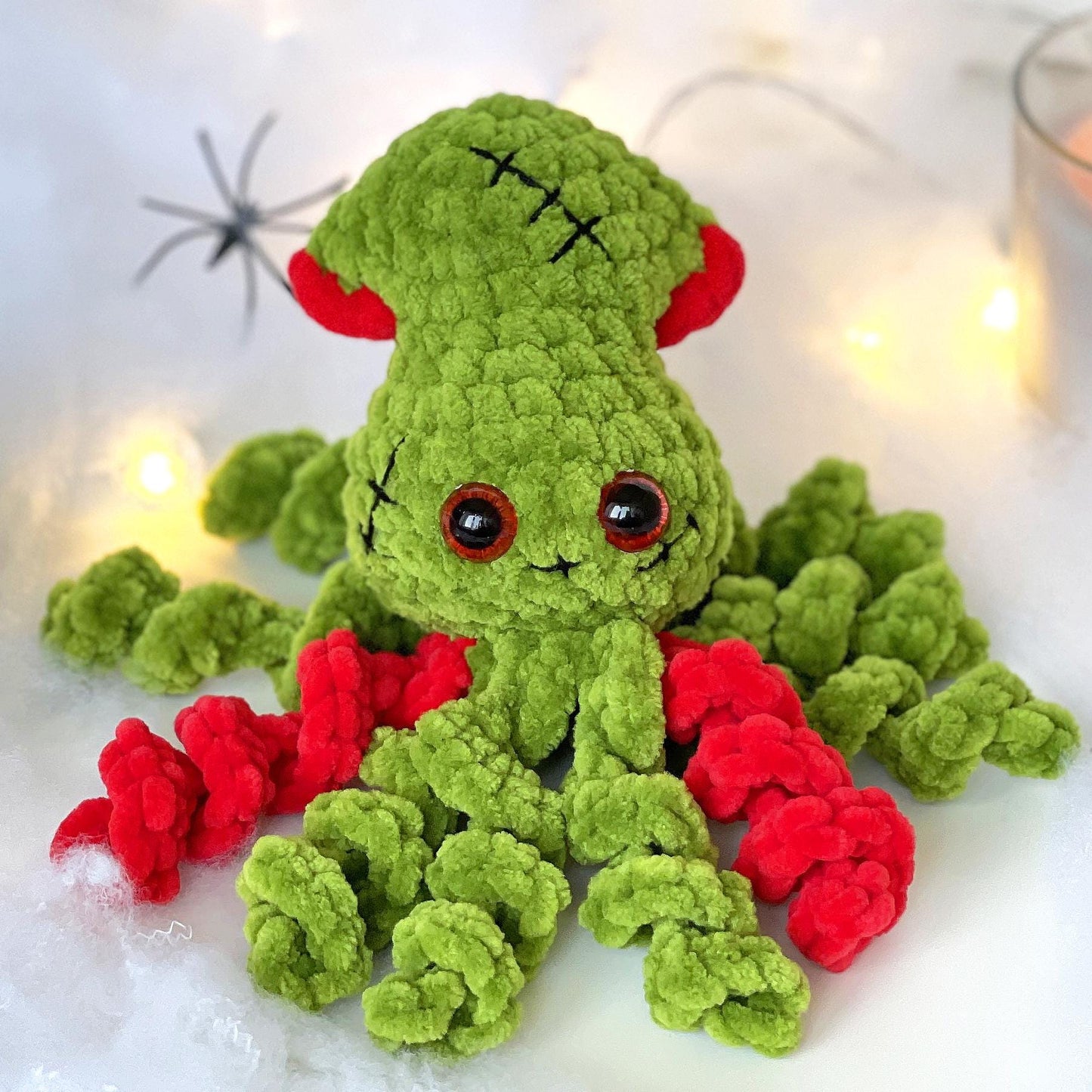 Zombie Squid CROCHET PATTERN - No Sew
