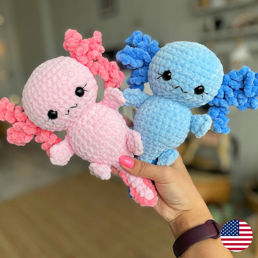 Axolotl Crochet Pattern