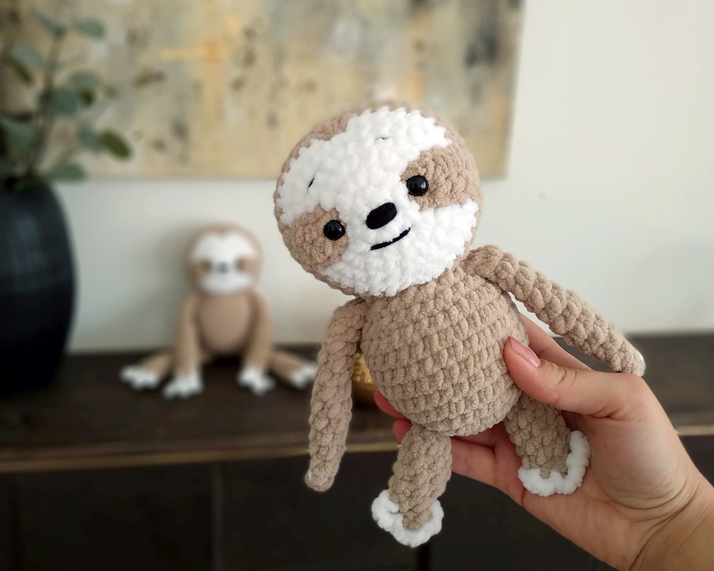 Mom & baby Sloth CROCHET PATTERN
