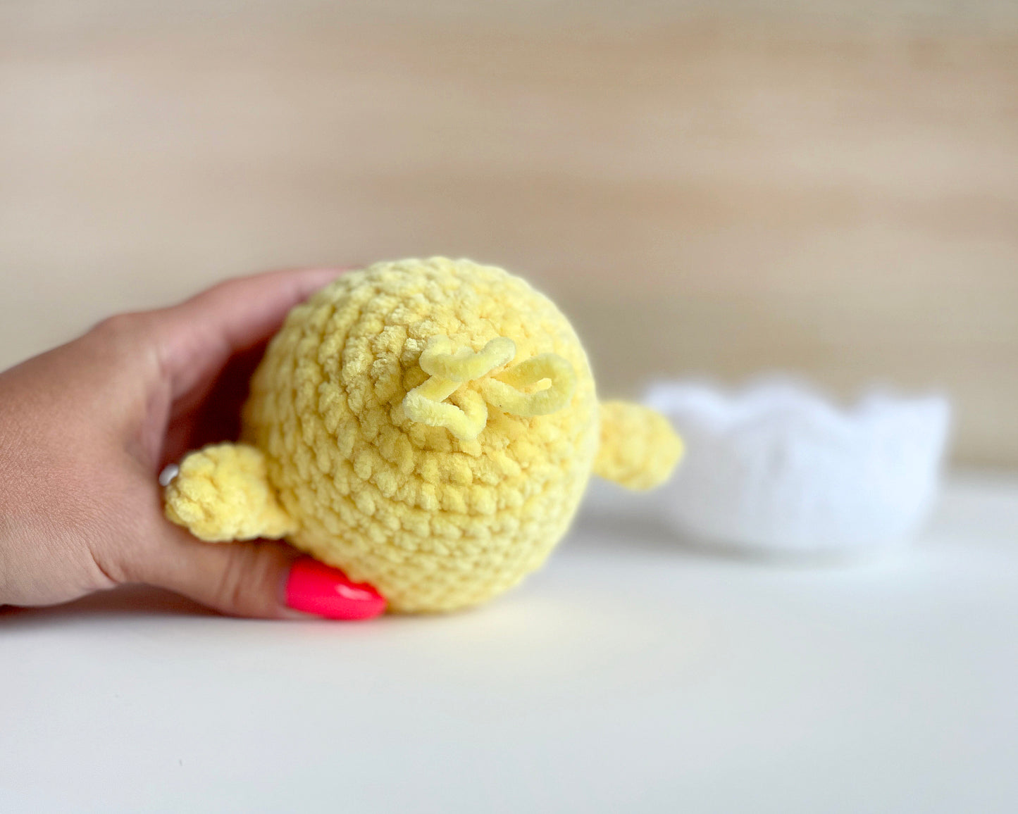 Chicken in Egg CROCHET PATTERN - No Sew