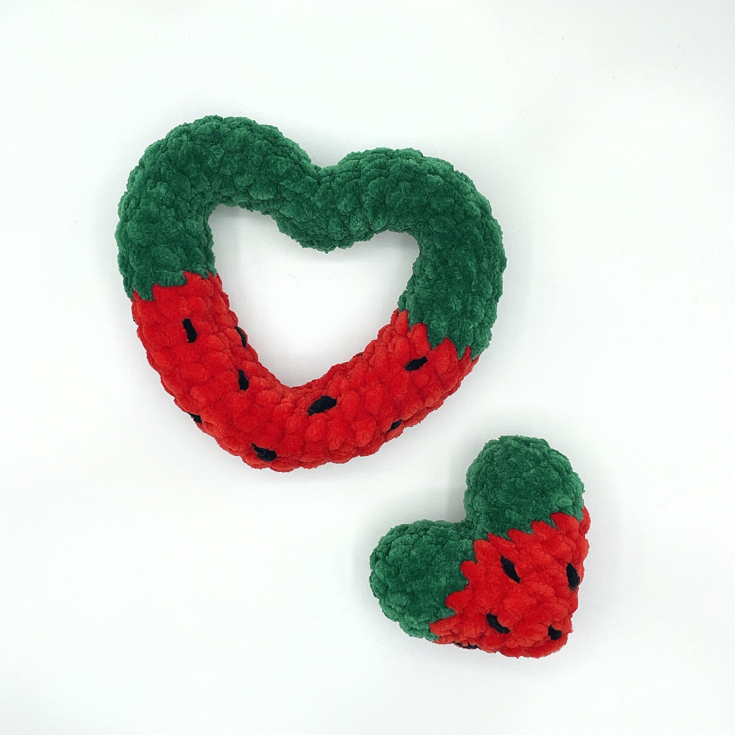 Matching Hearts CROCHET PATTERN - Low Sew
