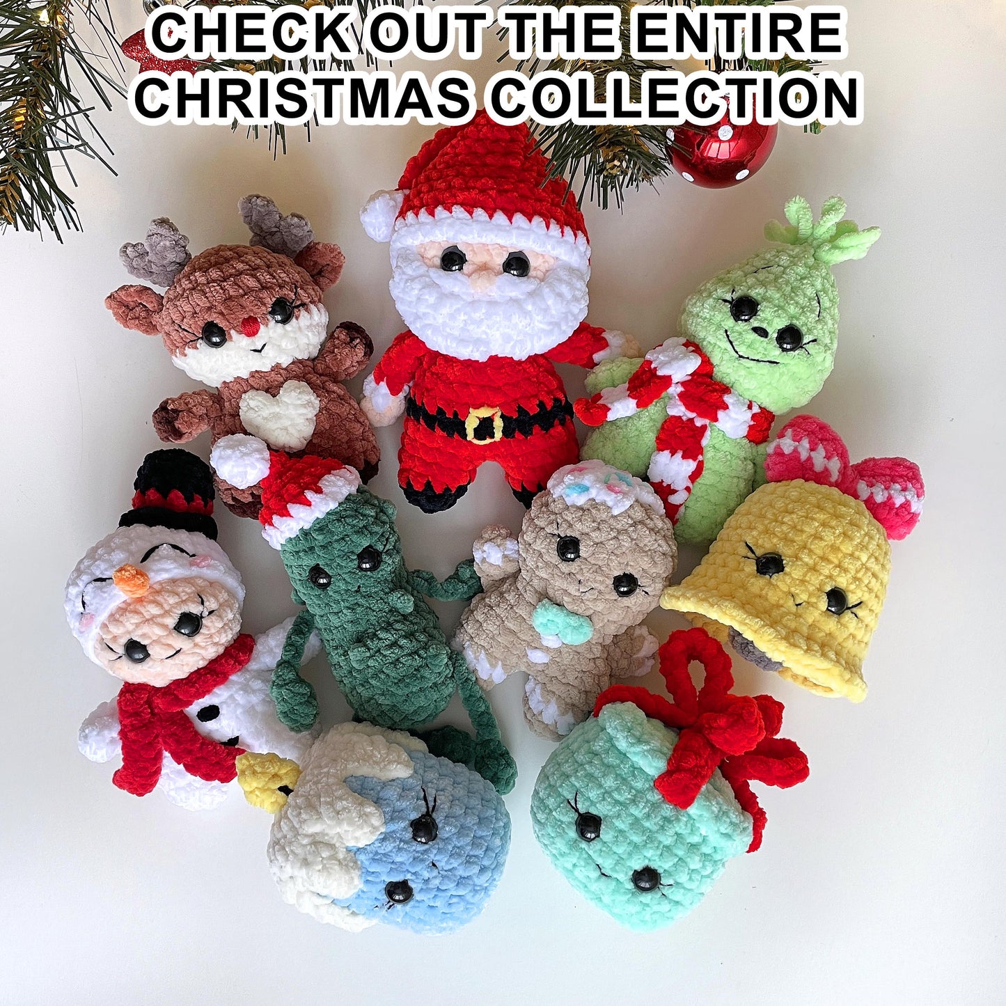 Gingerbread Man CROCHET PATTERN - Low Sew