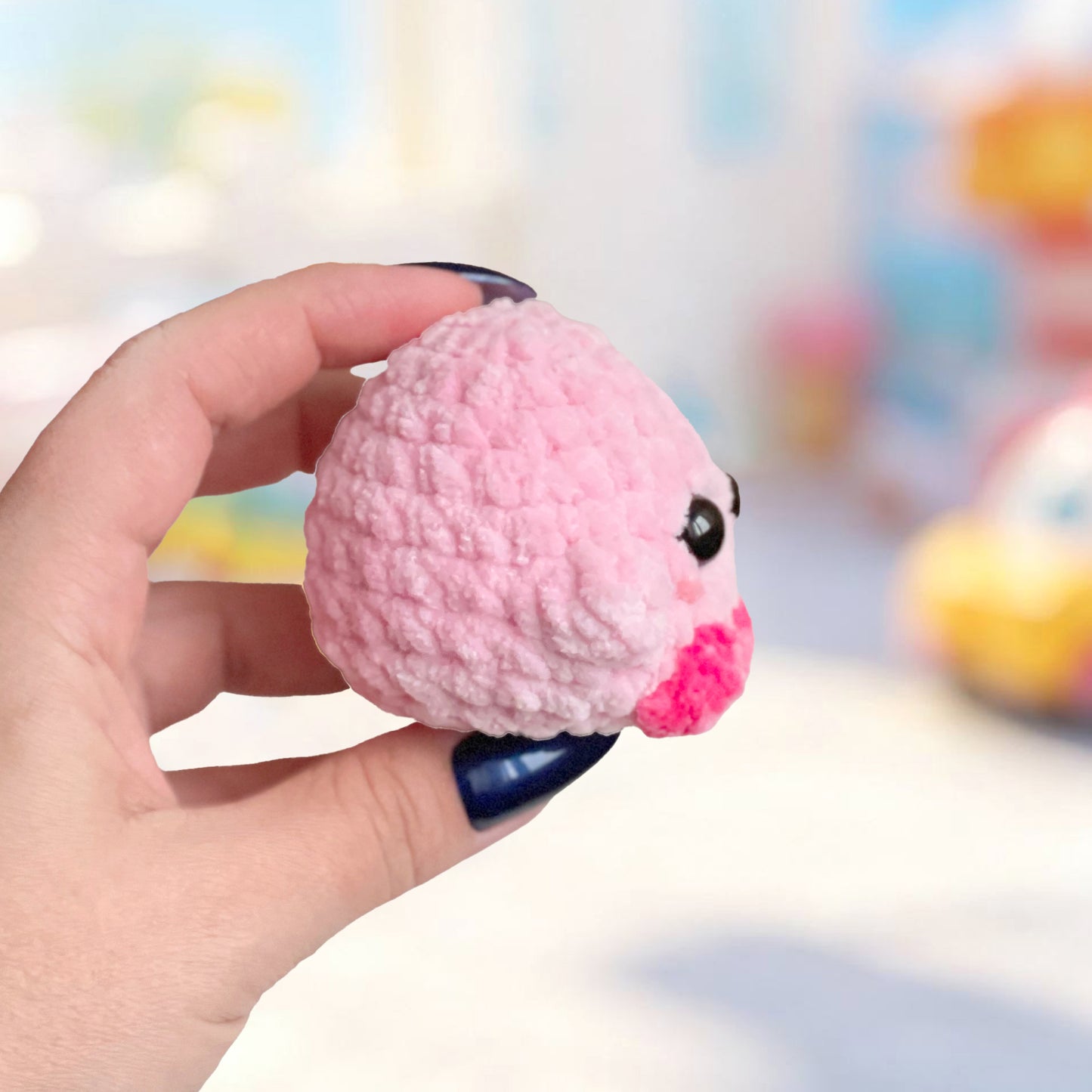 Kirby Crochet Pattern - NO SEW