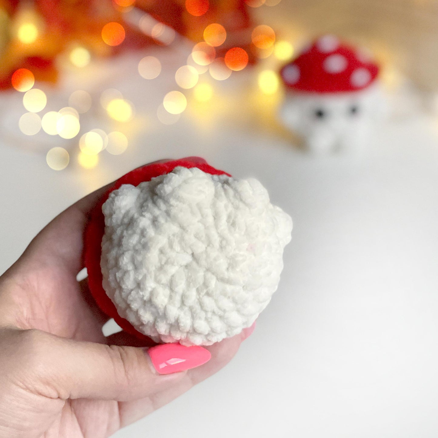 Mushroom Crochet PATTERN - No Sew
