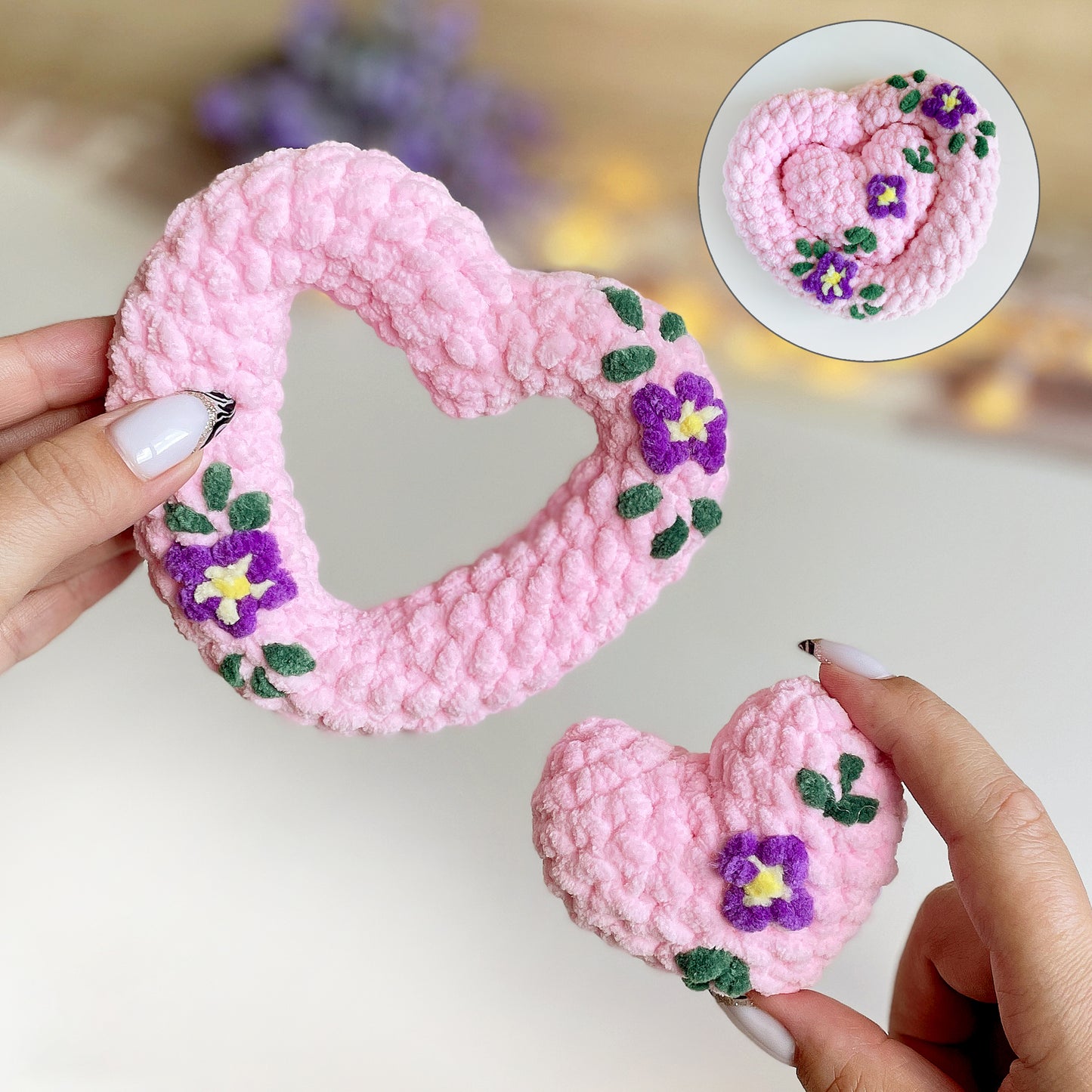 Matching Hearts HÄKELANLEITUNG - Wenig Nähen (Kopie)
