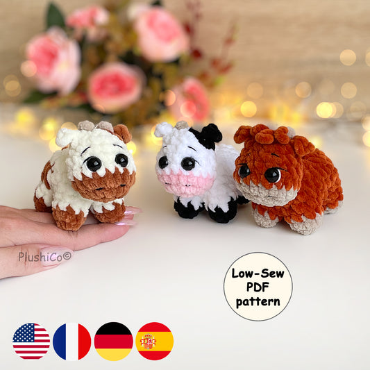 Cow Crochet Pattern
