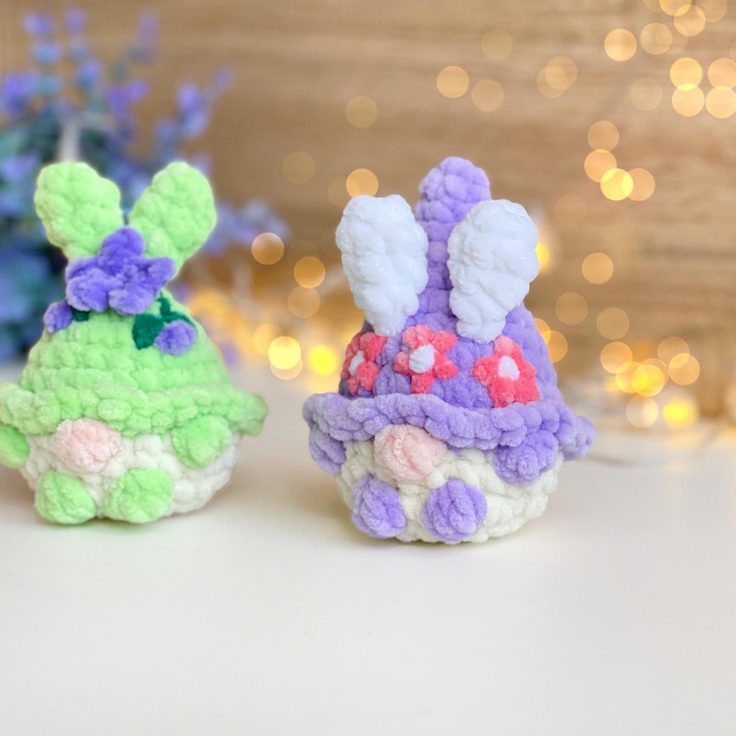 Gnome Crochet Pattern 3-in-1 - Low Sew