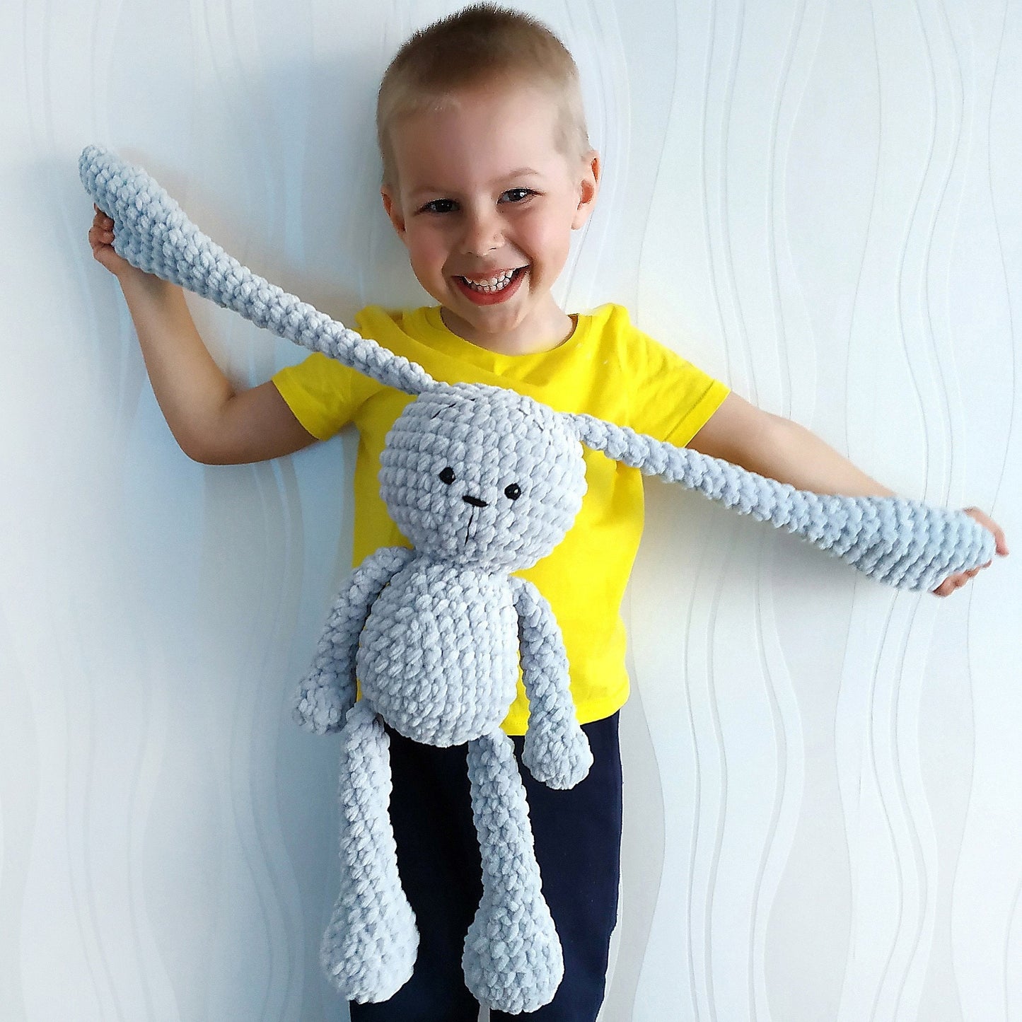 Bunny Crochet Pattern - LOW SEW