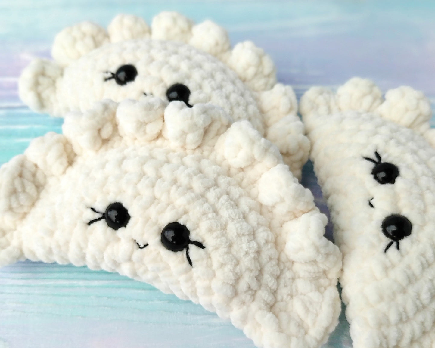 Dumpling (Pierogi) Crochet Pattern - NO SEW
