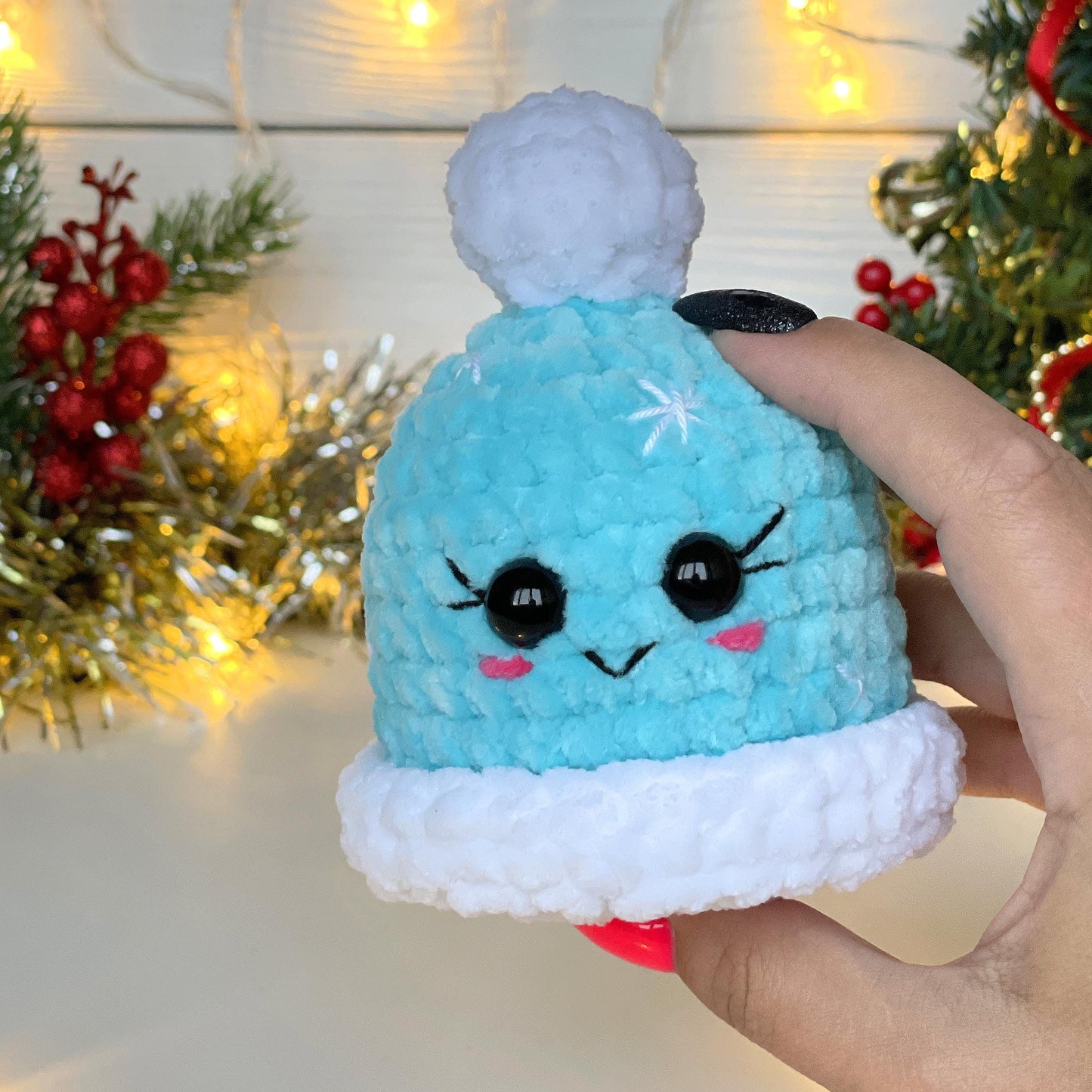 Mini Beanie Hat CROCHET PATTERN - No Sew