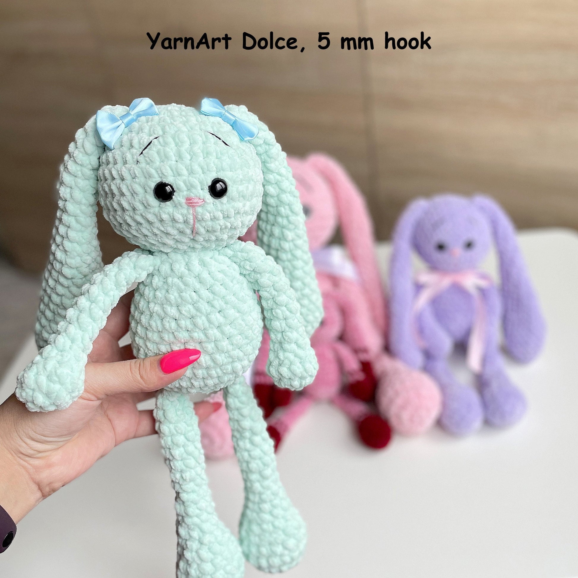 Bunny CROCHET PATTERN, Amigurumi Easter Rabbit, Low Sew Easy PDF beginner Tutorial, Giant Plush Baby Toy, Stuffed Animal, Handmade Diy gift