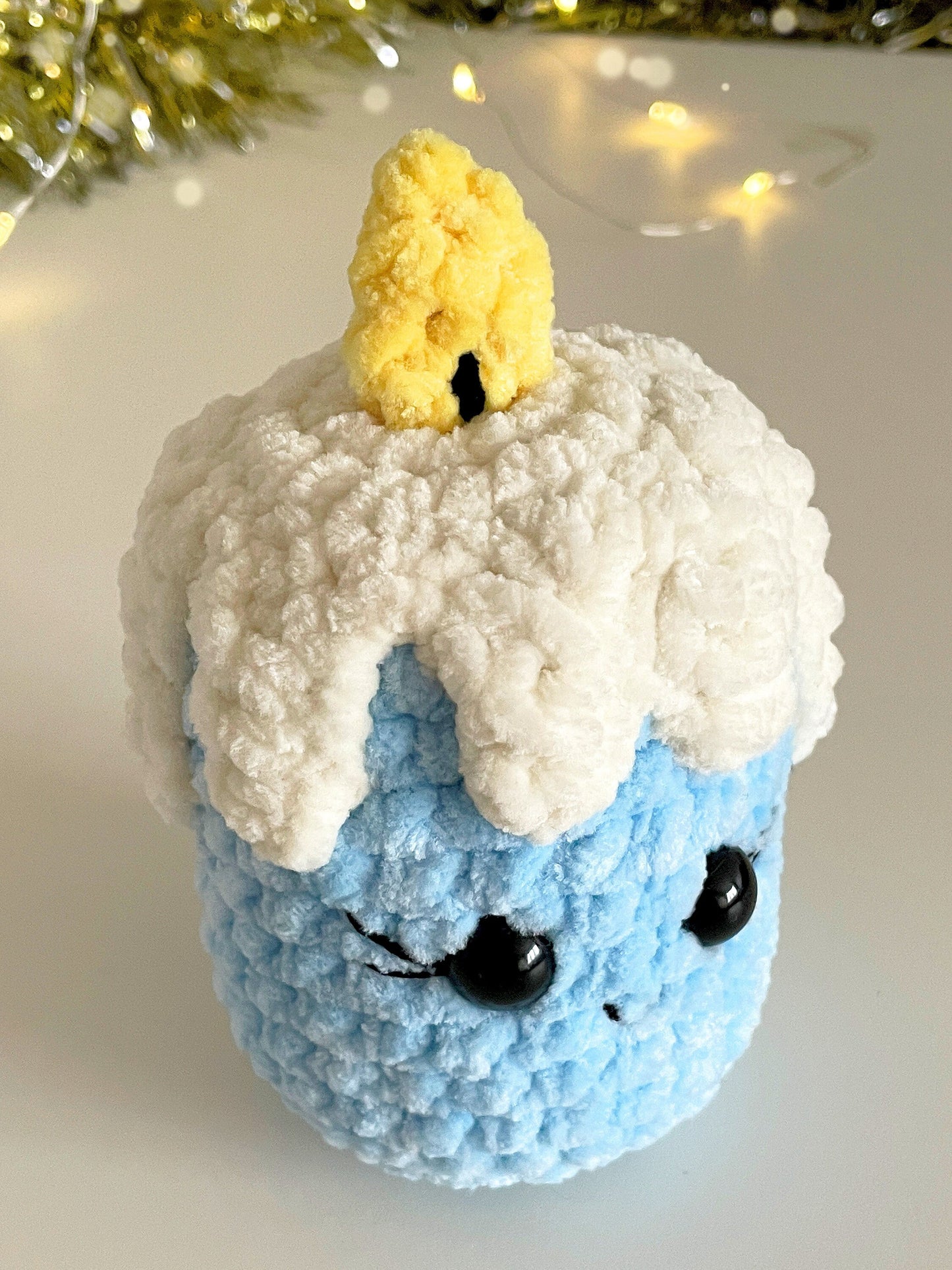 Candle CROCHET PATTERN - Low Sew
