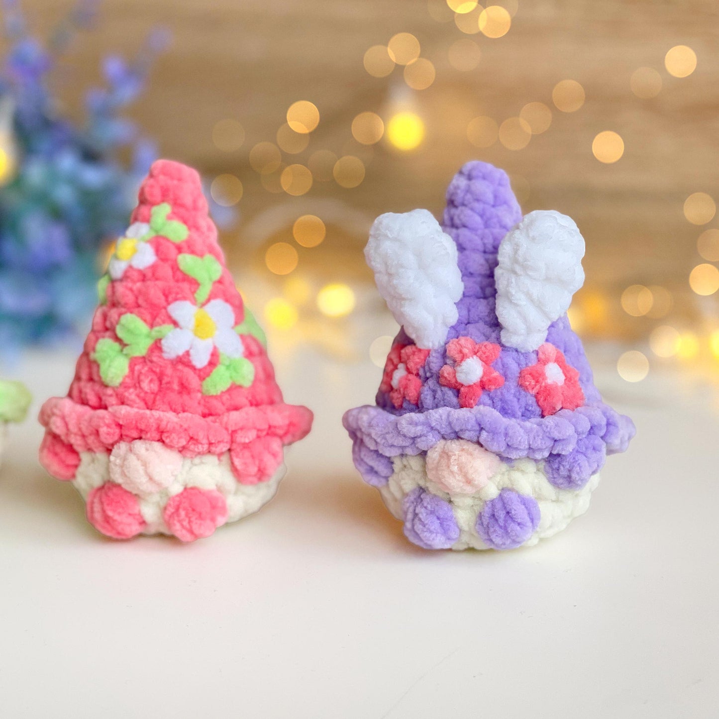 Gnome Crochet Pattern 3-in-1 - Low Sew