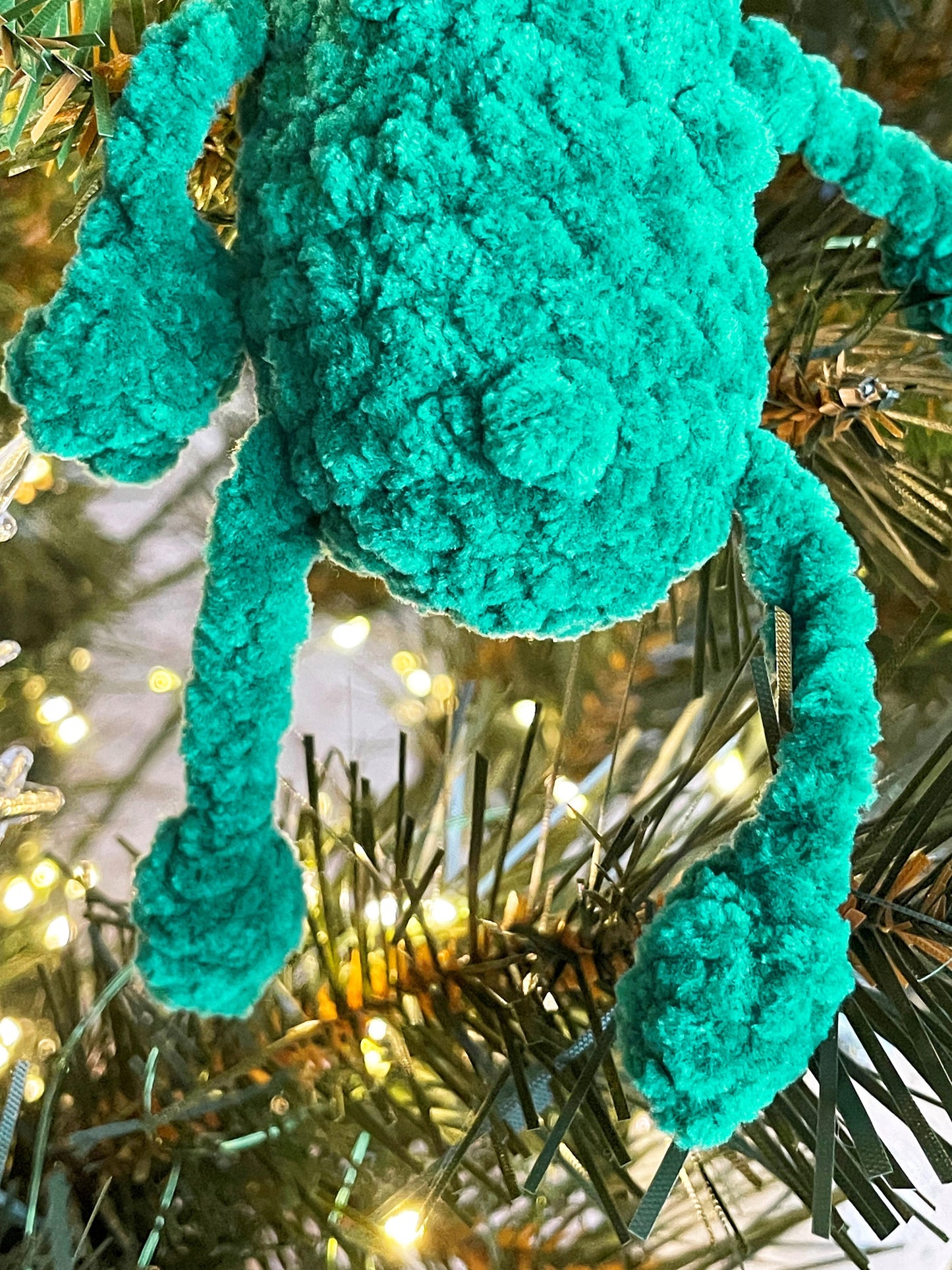 Christmas Pickle Crochet Pattern - No Sew