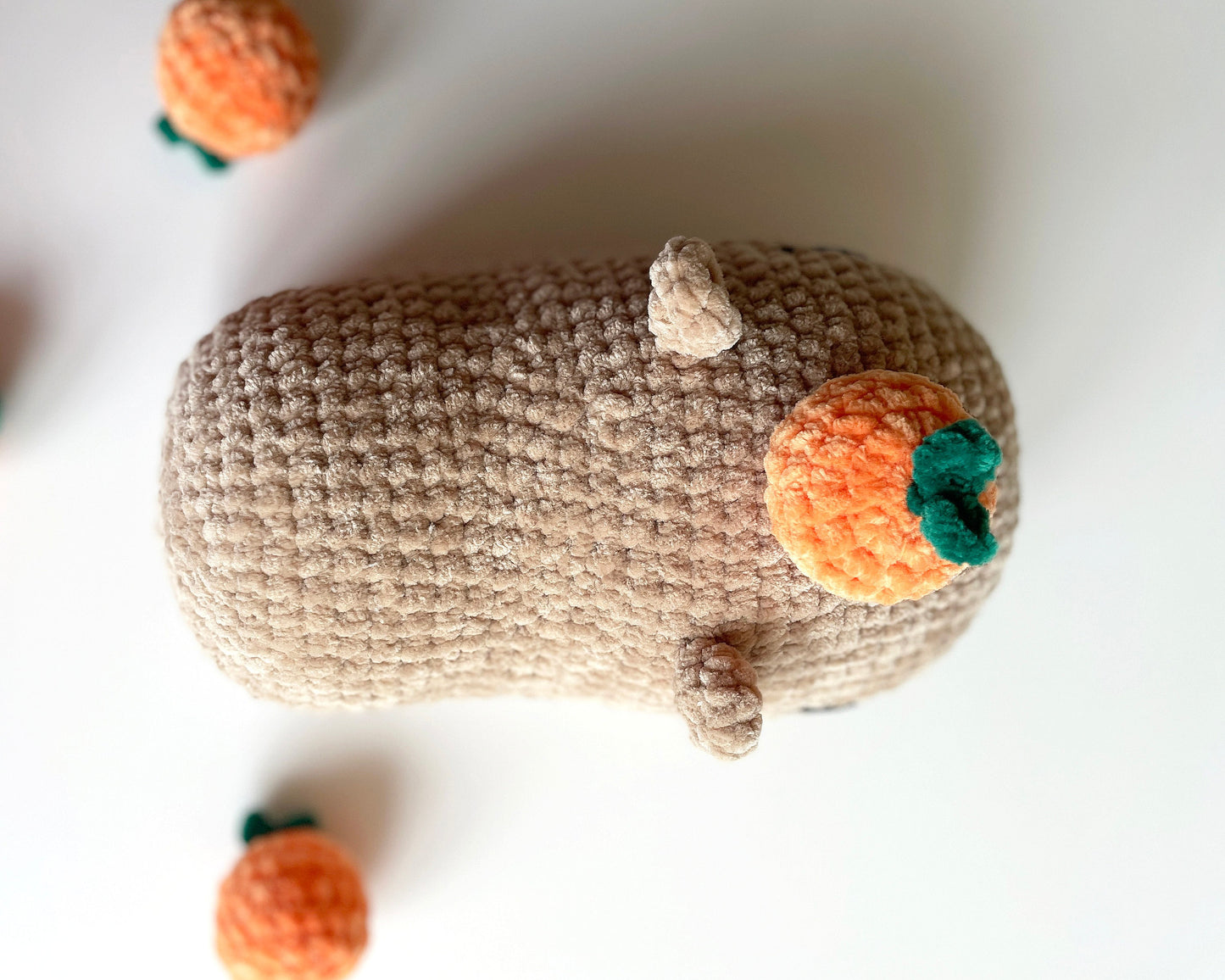 Capybara CROCHET PATTERN, Amigurumi Plushie, Low Sew beginner amigurumi, Cute Stuffed Animal, Plush Baby Toy, Digital amigurumi tutorial PDF