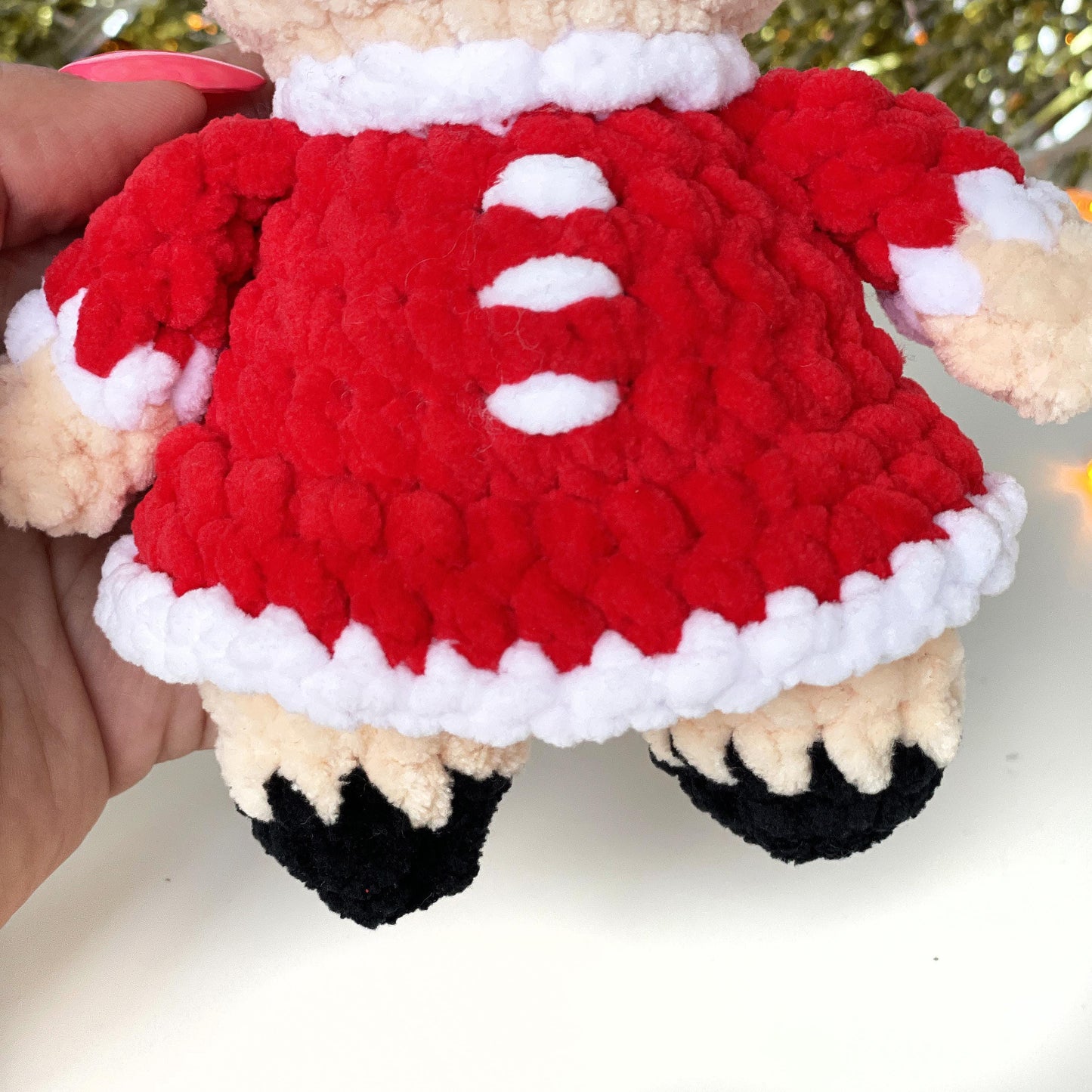 Mrs. Claus Crochet PATTERN - Low Sew
