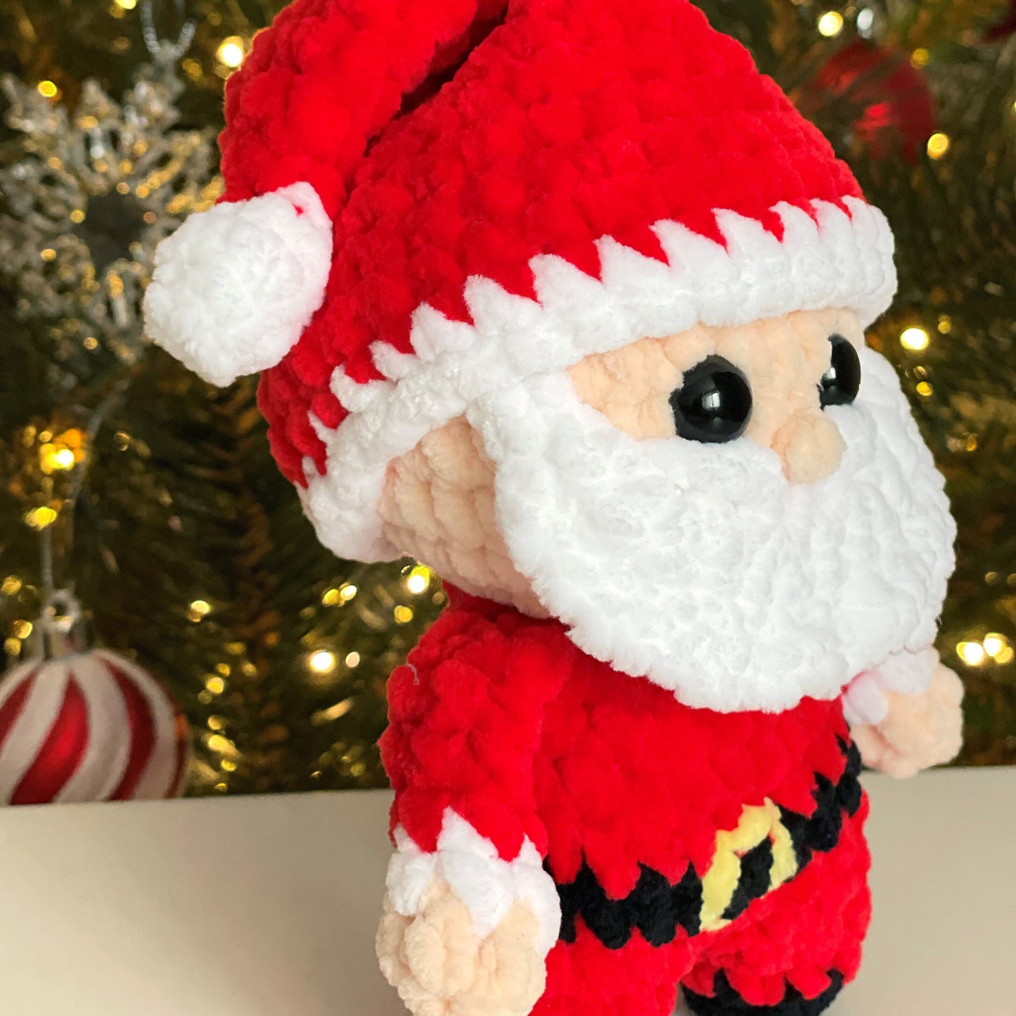 Santa Crochet PATTERN - Low Sew