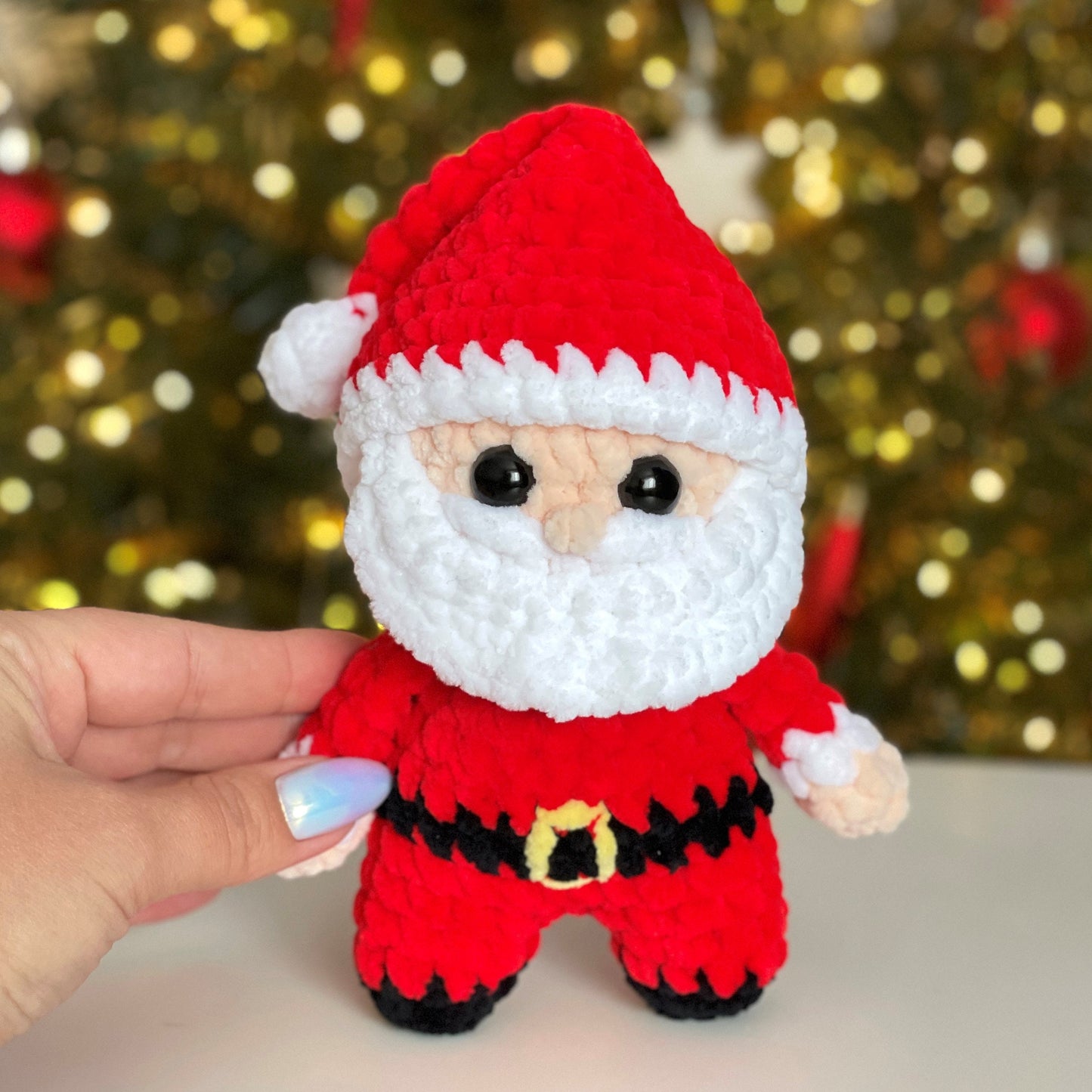 Santa Crochet PATTERN - Low Sew