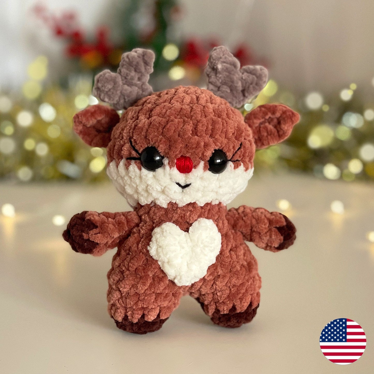 Reindeer Crochet PATTERN