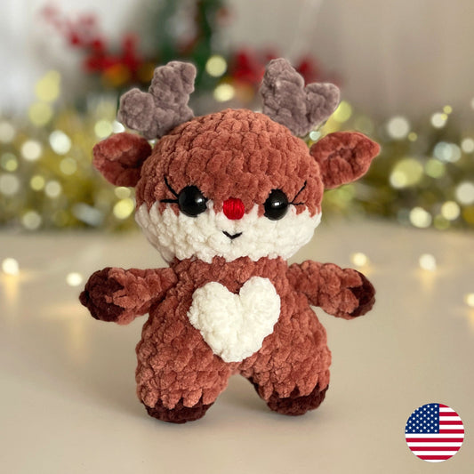 Reindeer Crochet PATTERN