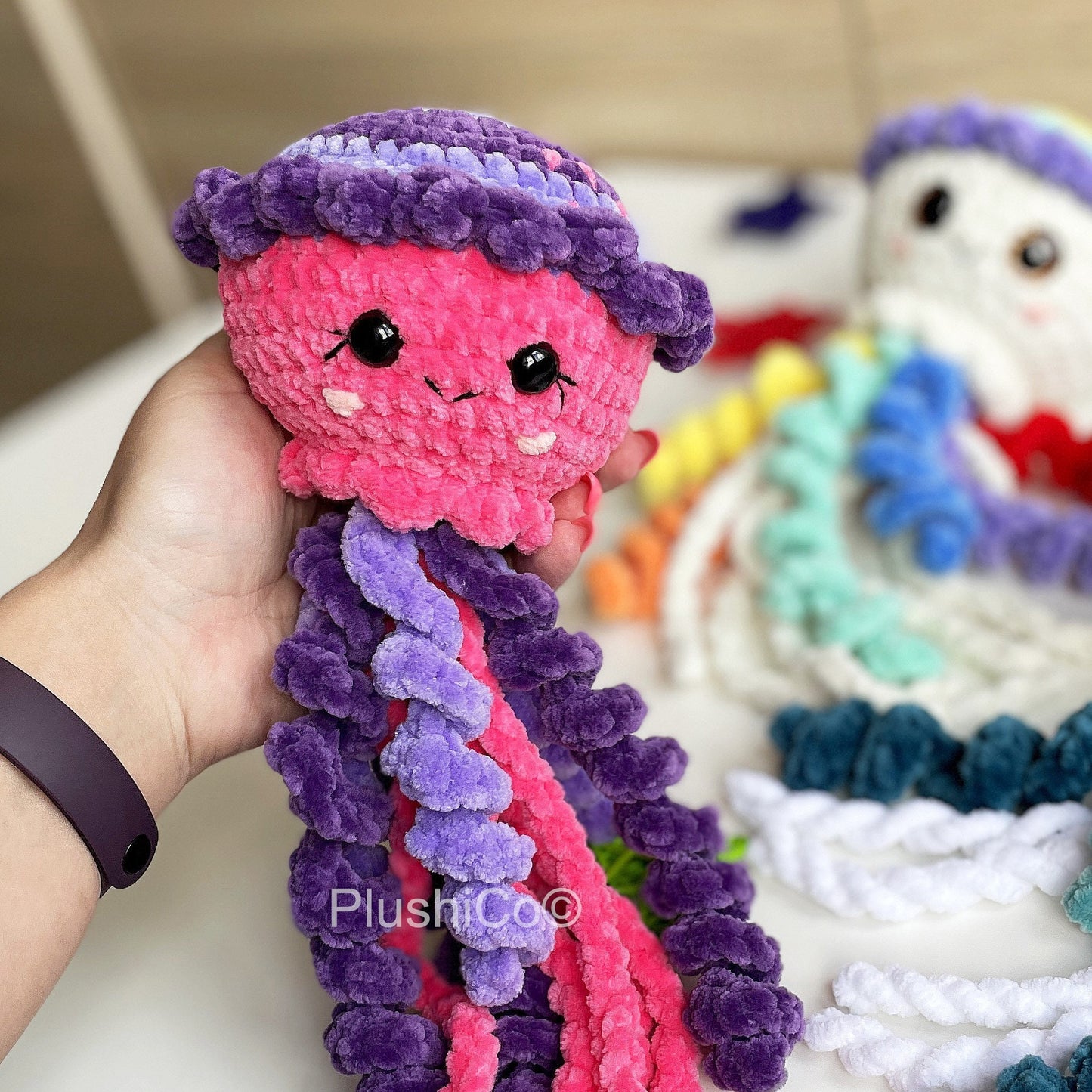Jellyfish Crochet Pattern - NO SEW