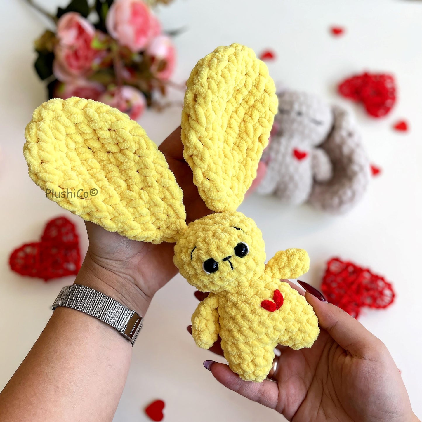 Bunny Crochet Pattern - NO SEW