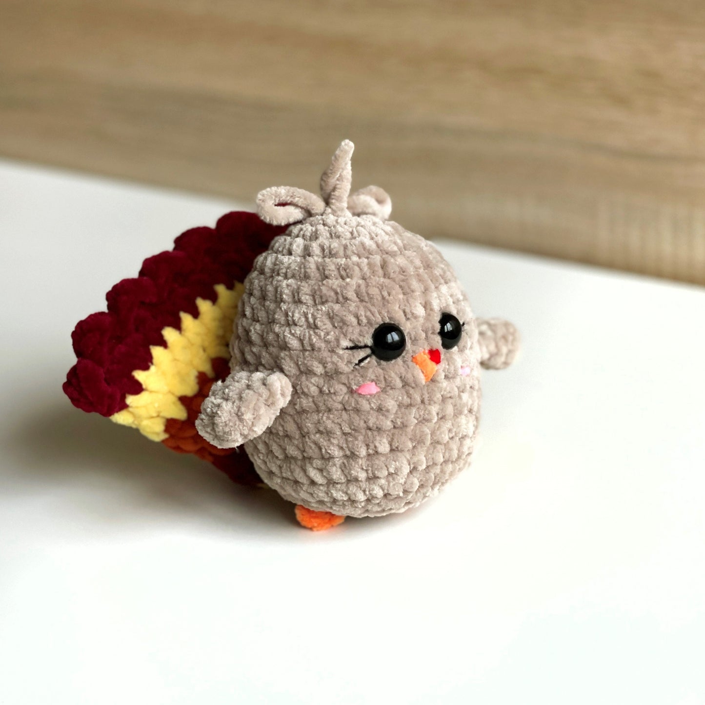 Turkey Crochet Pattern - Low Sew