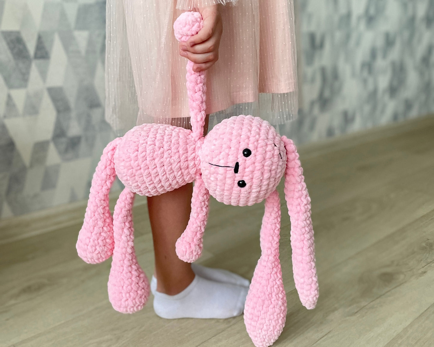 Bunny Crochet Pattern - LOW SEW