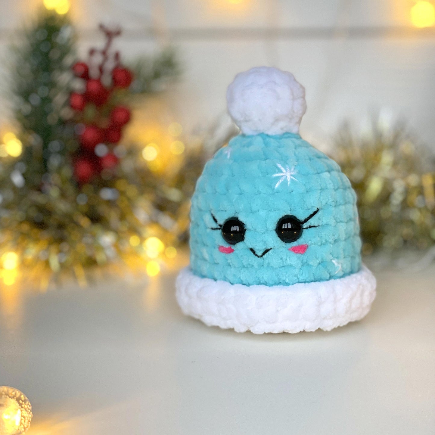 Mini Beanie Hat CROCHET PATTERN - No Sew