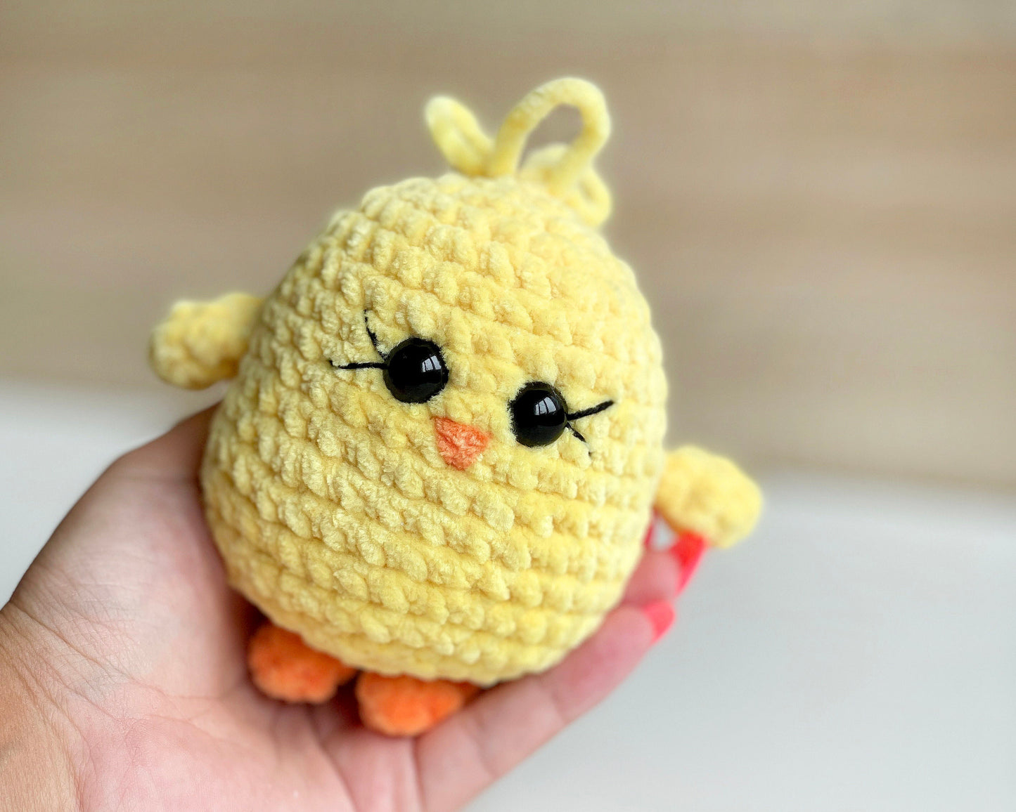 Chicken in Egg CROCHET PATTERN - No Sew