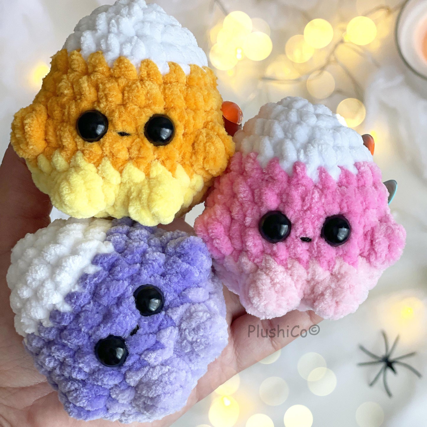 Candy Corn Crochet Pattern - No Sew