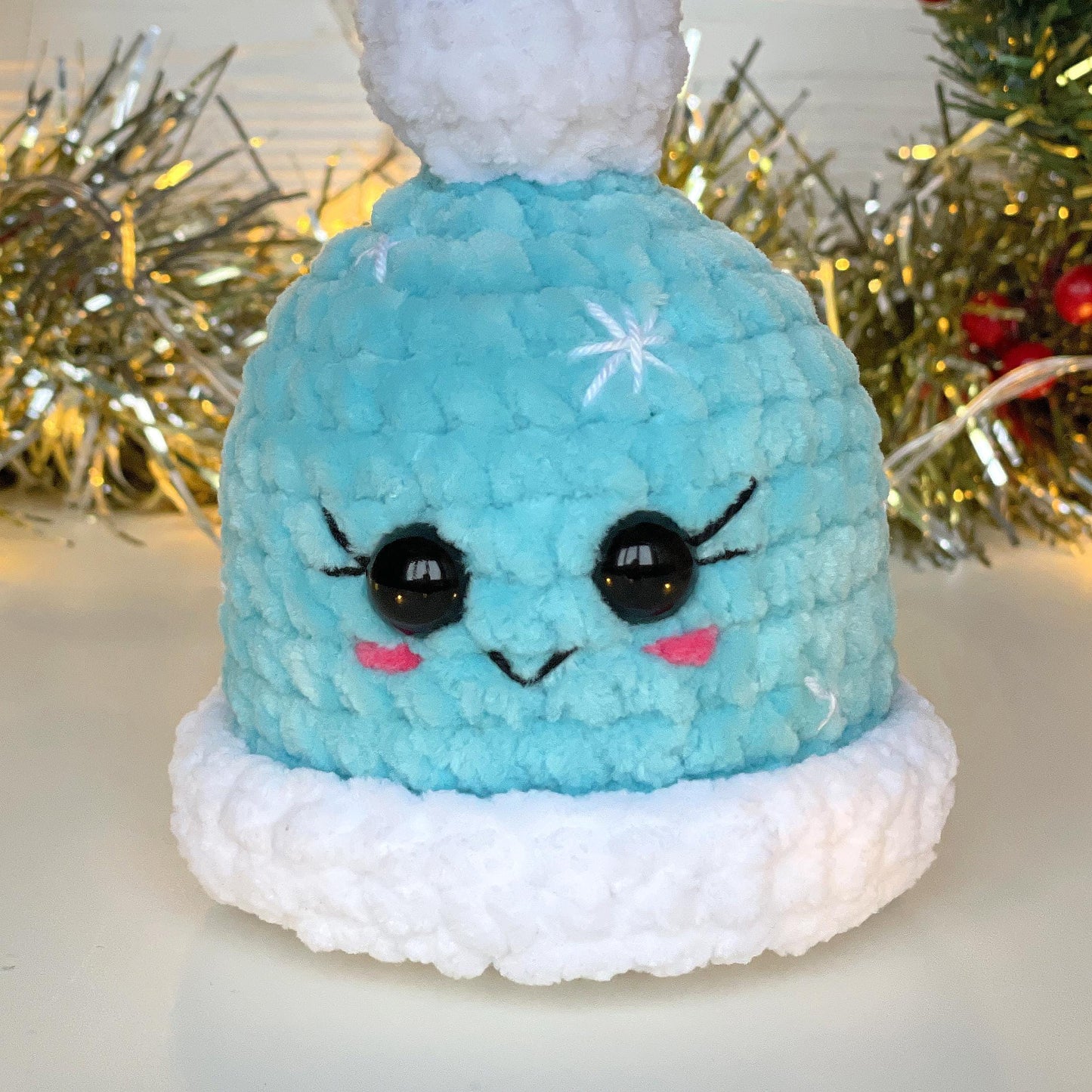 Mini Beanie Hat CROCHET PATTERN - No Sew