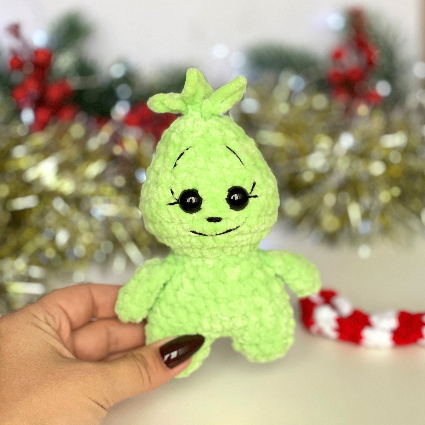 Grinch CROCHET PATTERN - No Sew