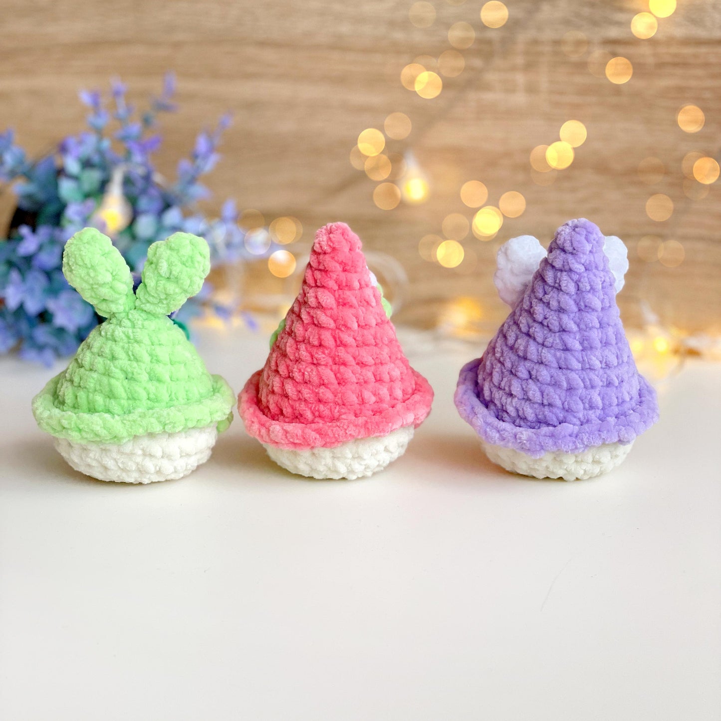 Gnome Crochet Pattern 3-in-1 - Low Sew