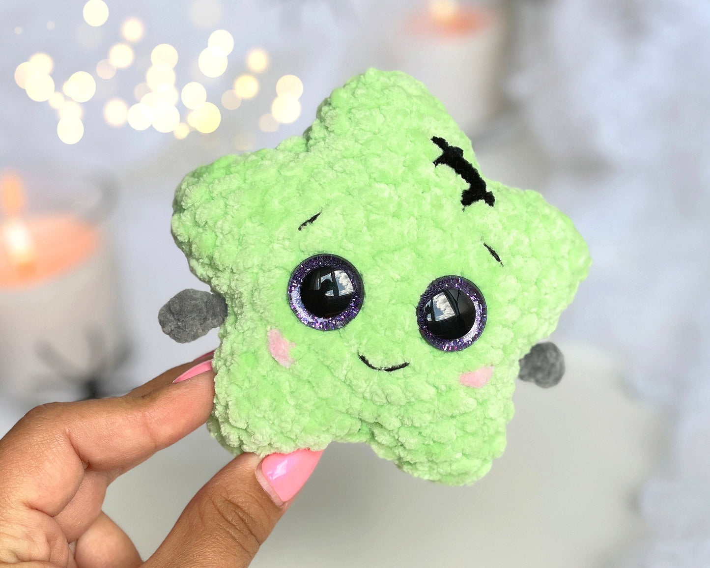 Halloween Star CROCHET PATTERN - Low Sew