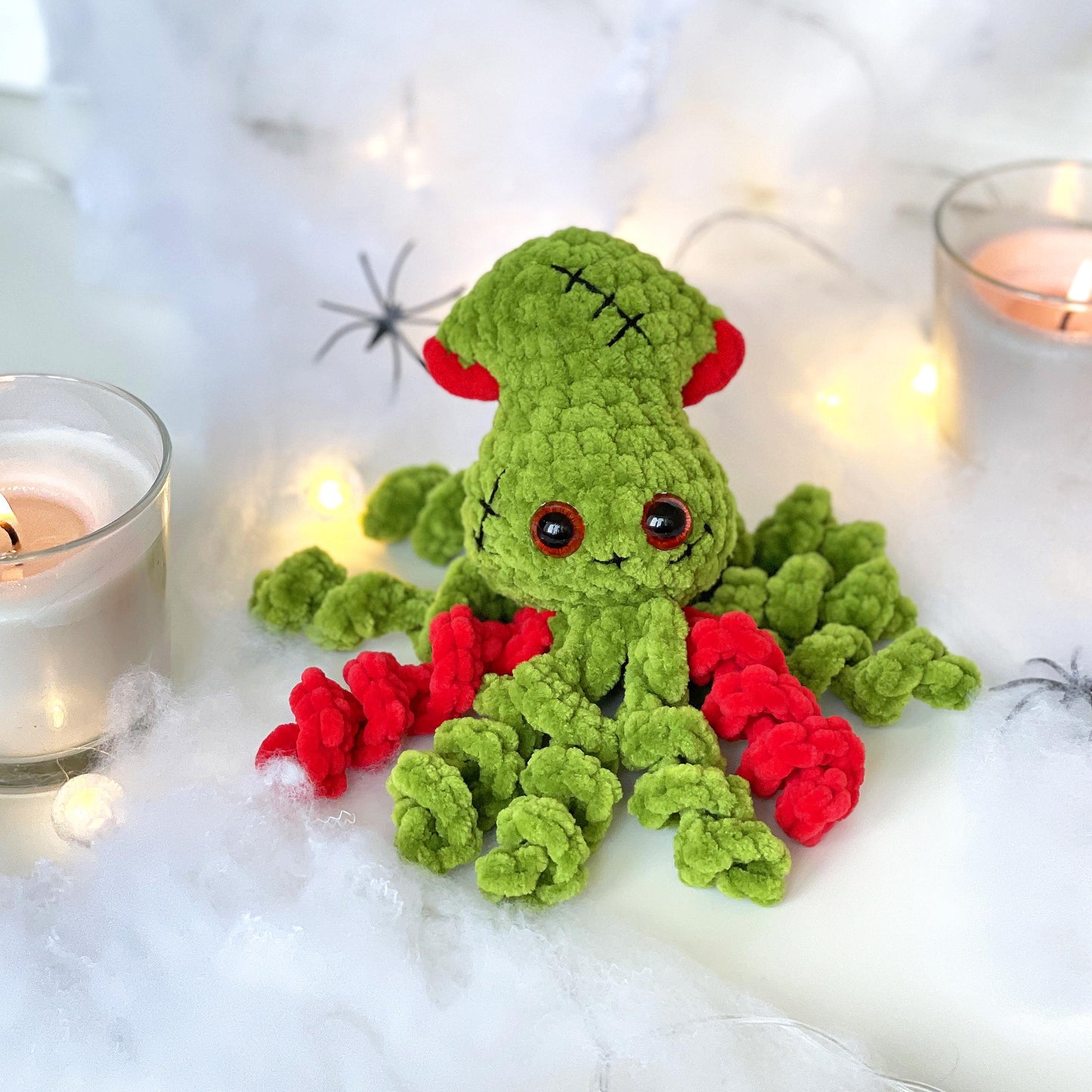 Halloween Squids CROCHET PATTERN - No Sew