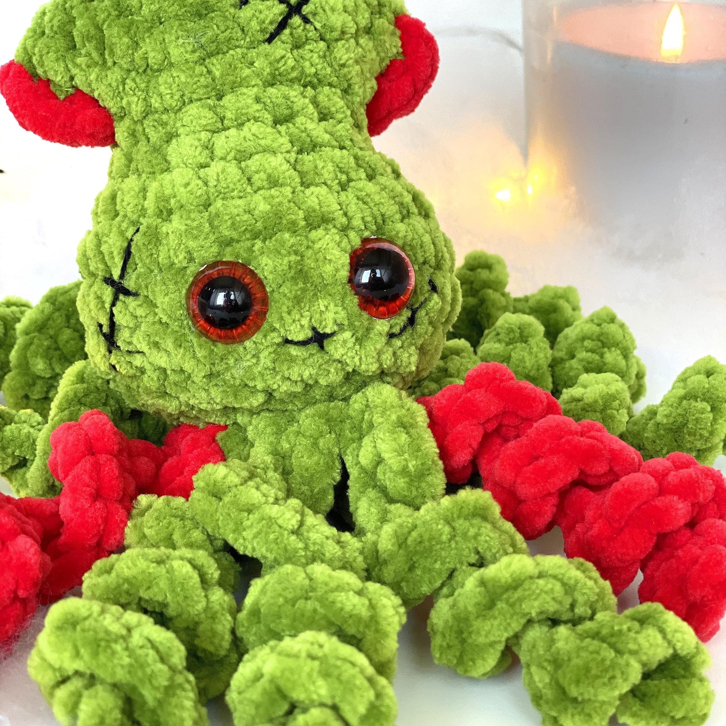 Zombie Squid CROCHET PATTERN - No Sew