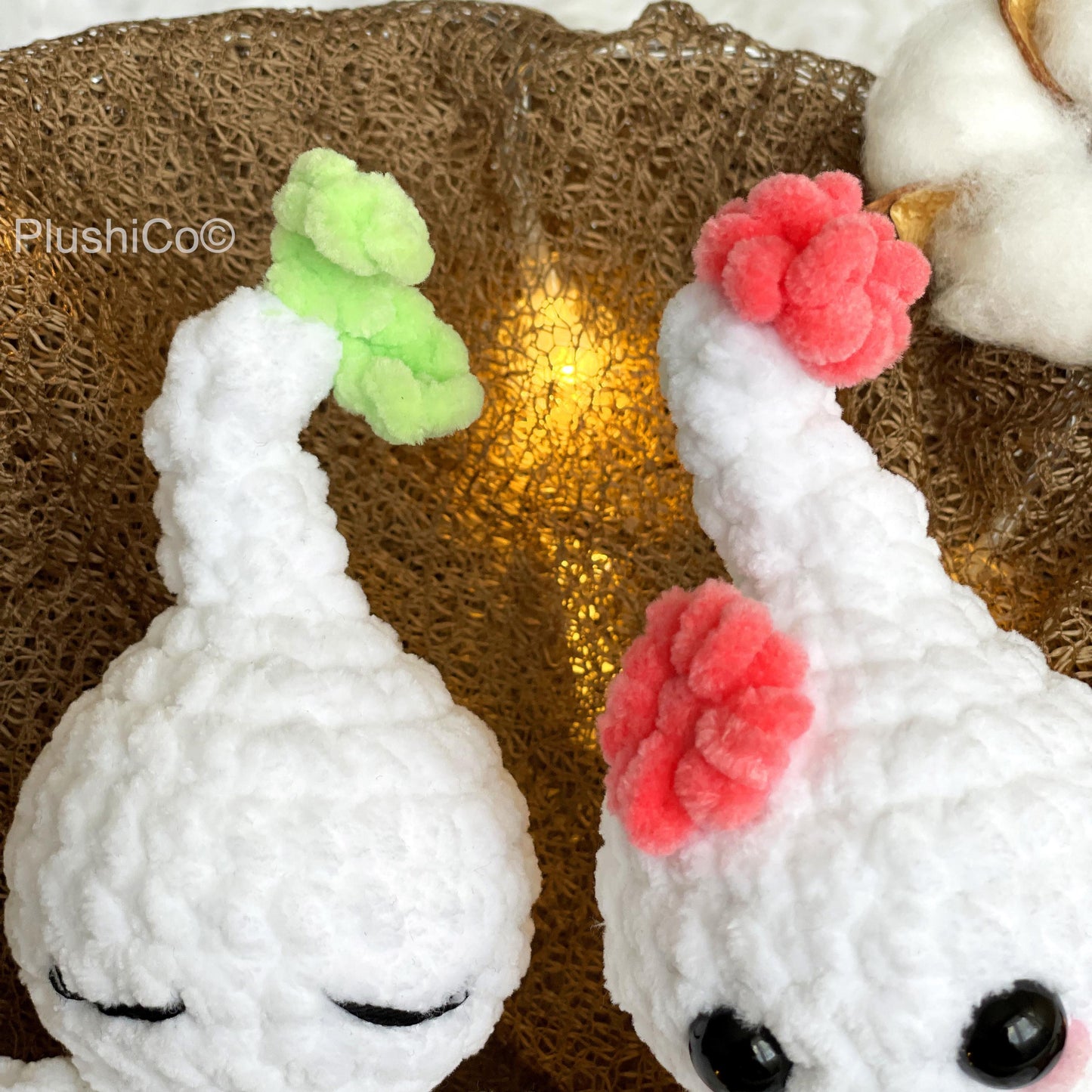 Flower Ghost Crochet PATTERN - No Sew