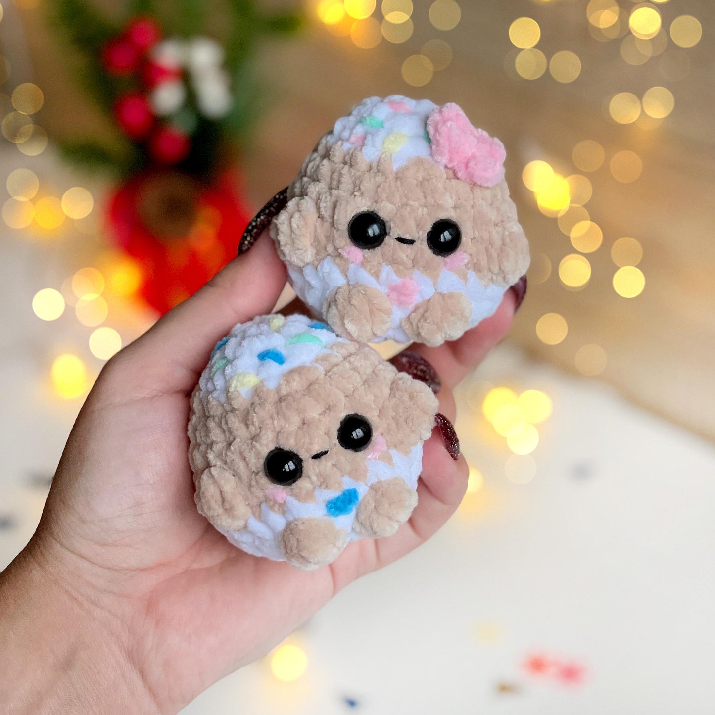 Gingerbread Man CROCHET PATTERN - No Sew