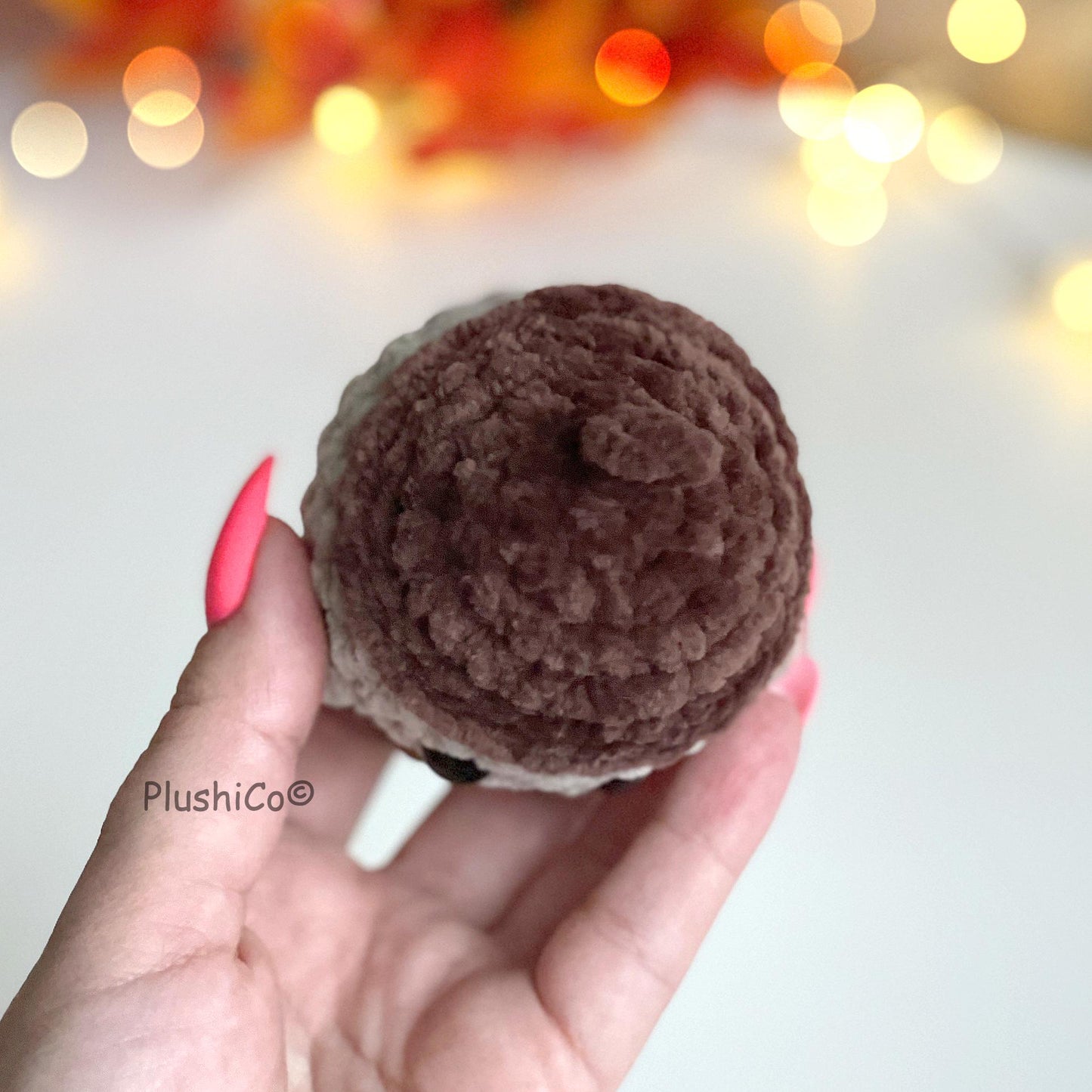 Acorn Crochet PATTERN - No Sew