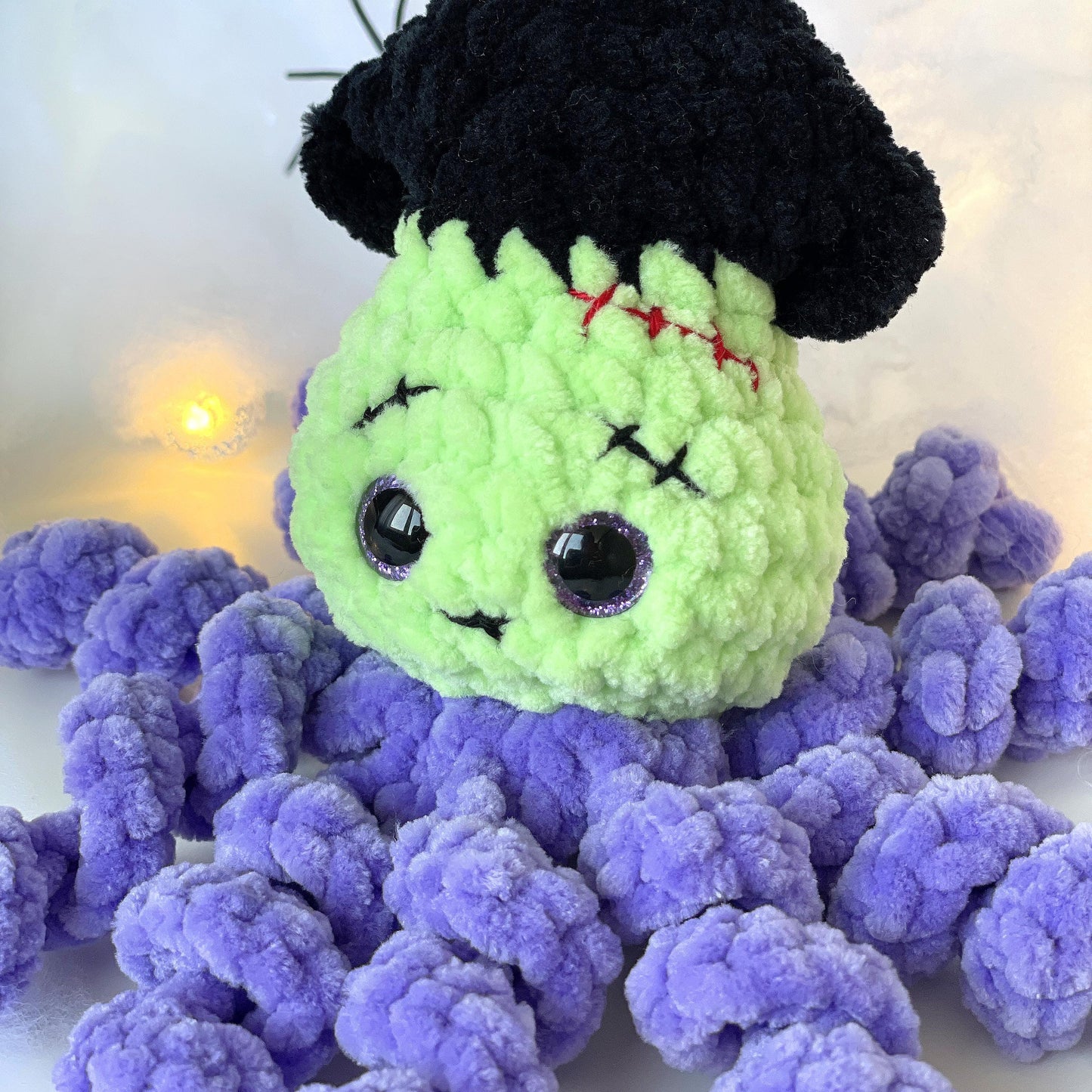 Squid Frankenstain CROCHET PATTERN - No Sew