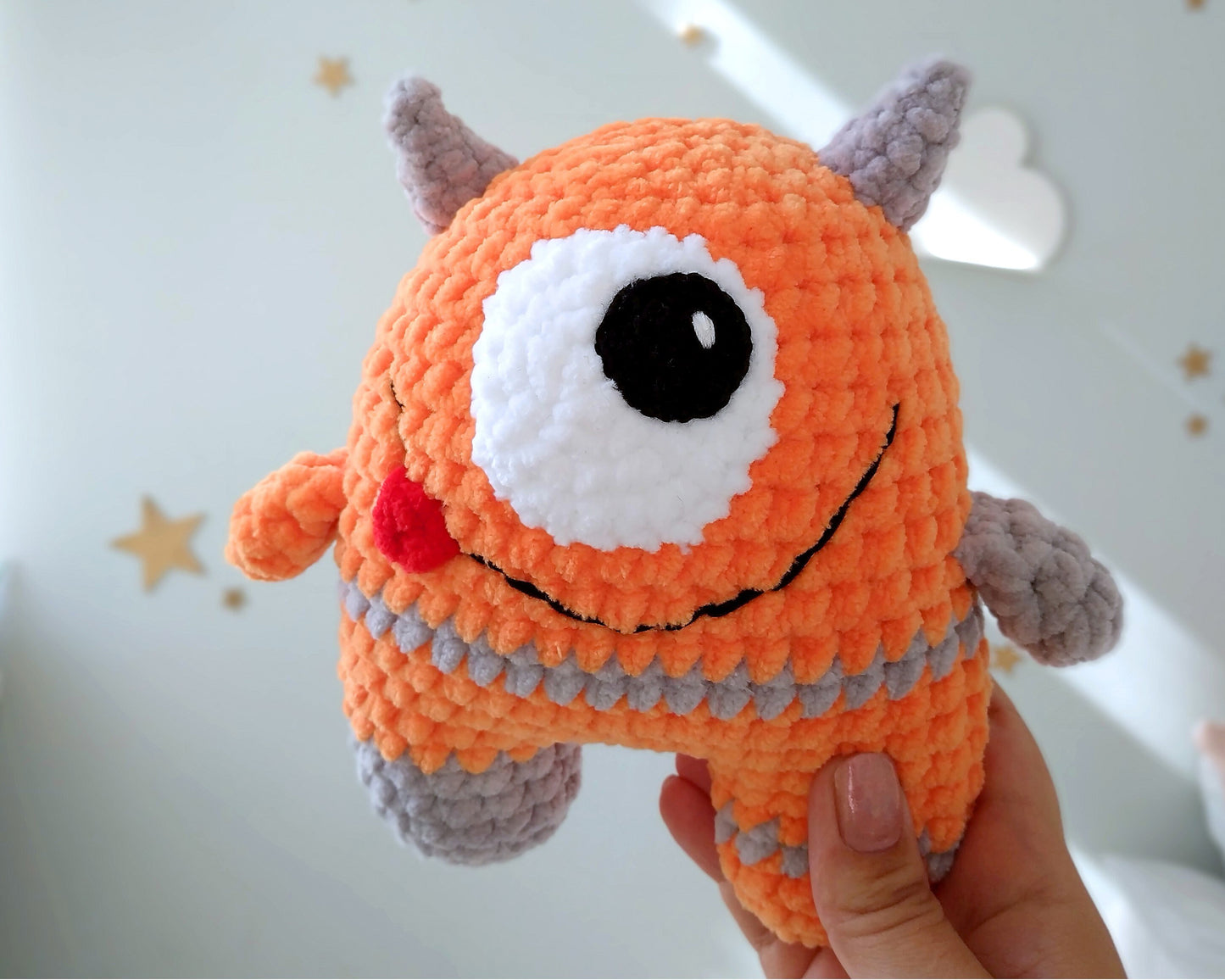 Cute Monsters Crochet Pattern, 3 styles