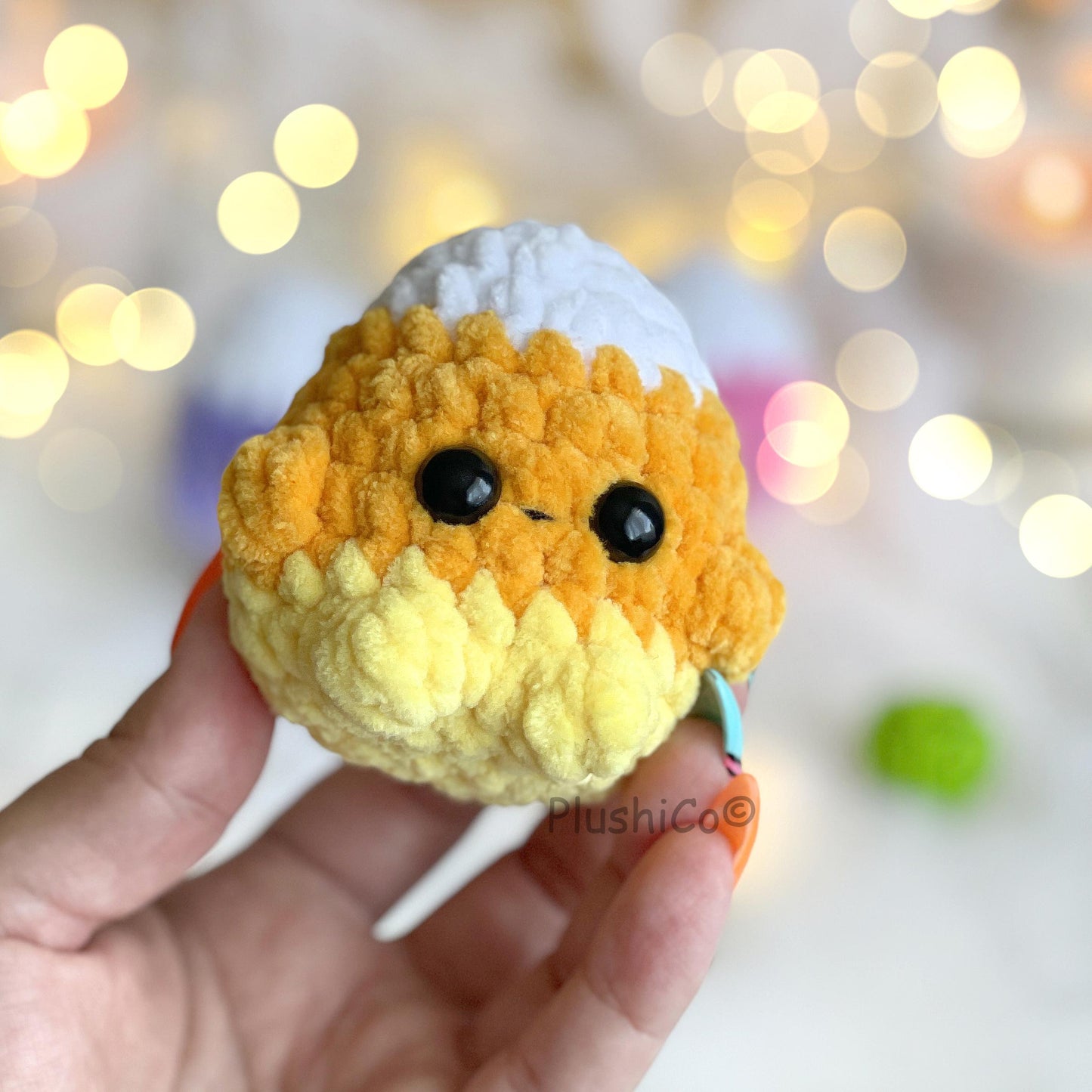 Candy Corn Crochet Pattern - No Sew